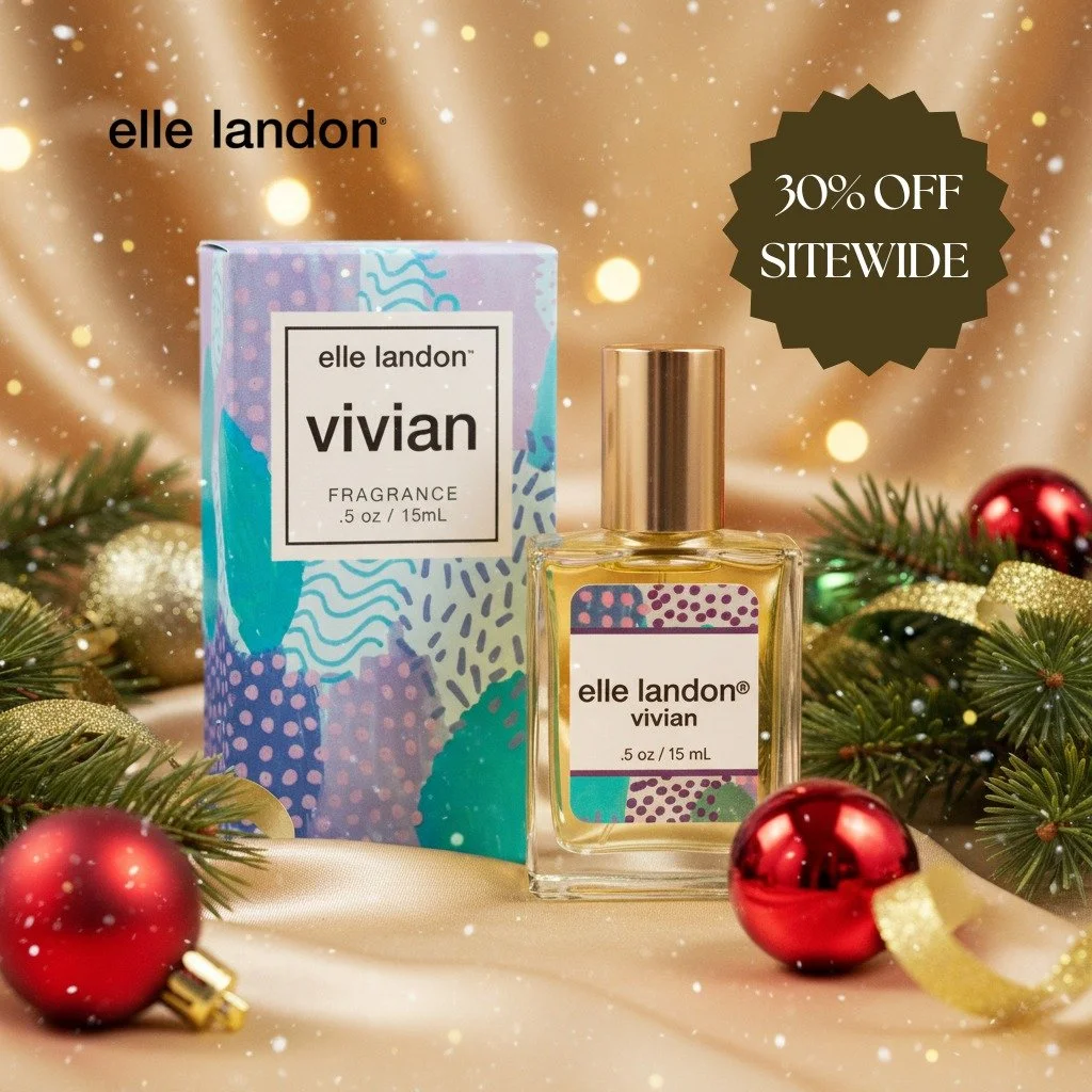 Unlock sensory bliss&mdash;30% off Elle Landon's fragrances! Our Vivian fragrance redefines floral elegance🌺with a bold, untamed spirit, made from pure botanical oils, it&rsquo;s as kind to your skin as it is to your senses.