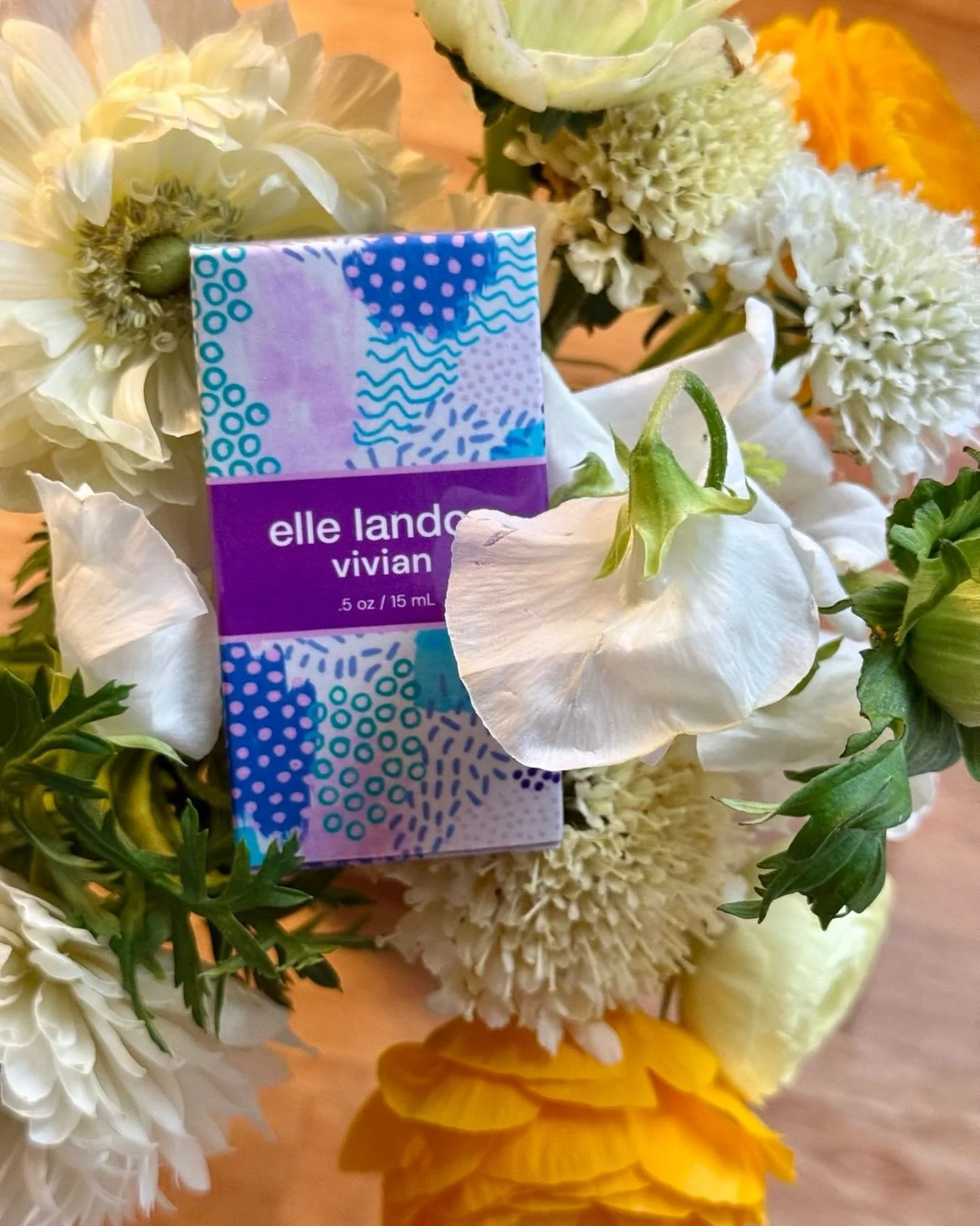 Vivian was created in honor of my incredible aunt. She was elegance, kindness, and joy all wrapped into one. This little bottle carries her light. ellelandon.com