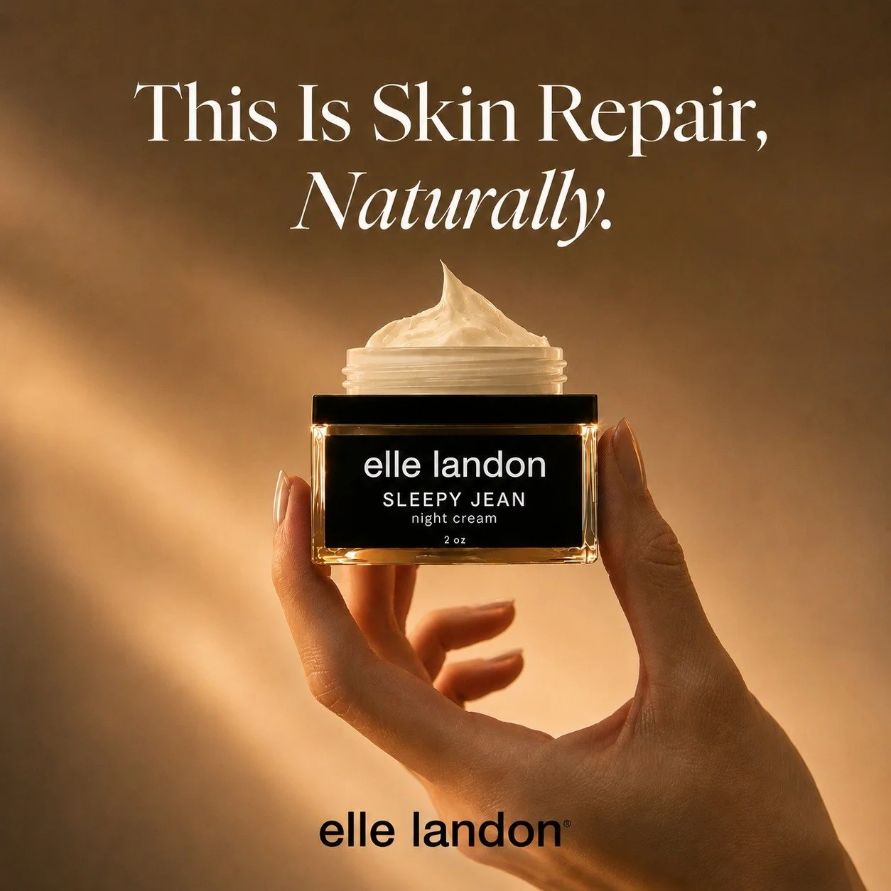 "After years of using La Mer and Augustinus Bader, which are both wonderful expensive creams, Sleepy Jean Night Cream hydrated my skin in a way the others never did. When I wake up in the morning my skin still is hydrated and soft. Wonderful pro