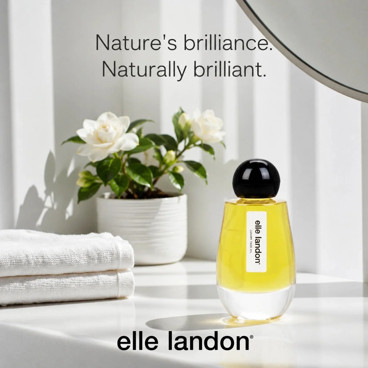 Our Luxury Face Oil harnesses the soothing and brightening power of Gardenia Oil &mdash; one of its twelve pure botanical ingredients &mdash; to deliver luminous, dewy radiance day or night. Deeply hydrating yet lightweight, it smooths, protects, and