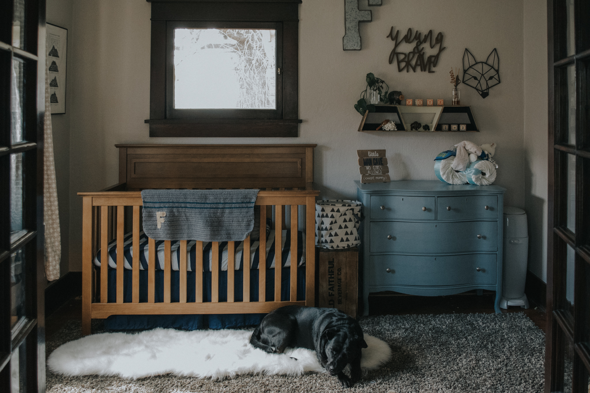 wanderlust neutral nursery tour