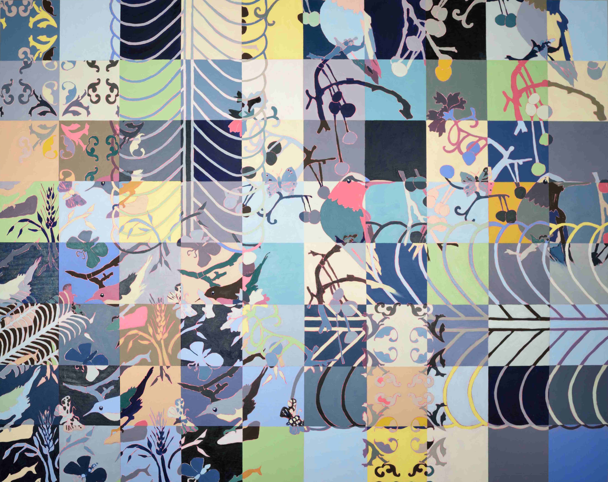 Eighty | oil on wood panel | 48" x 60"