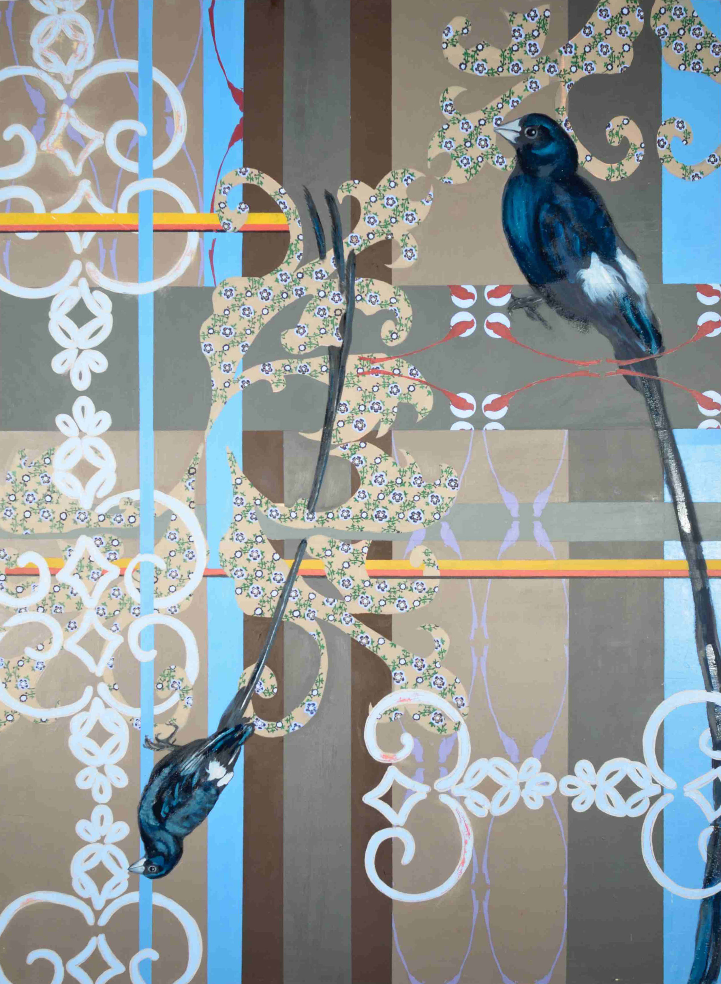 Untitled | oil on wood panel | 48" x 36"