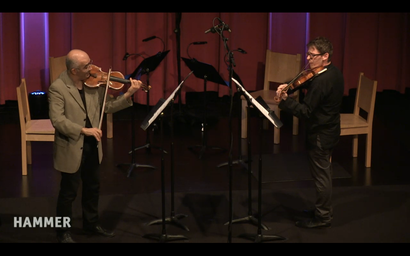 In-concert with Movses Pogossian at the HAMMER Museum (04/20/16).