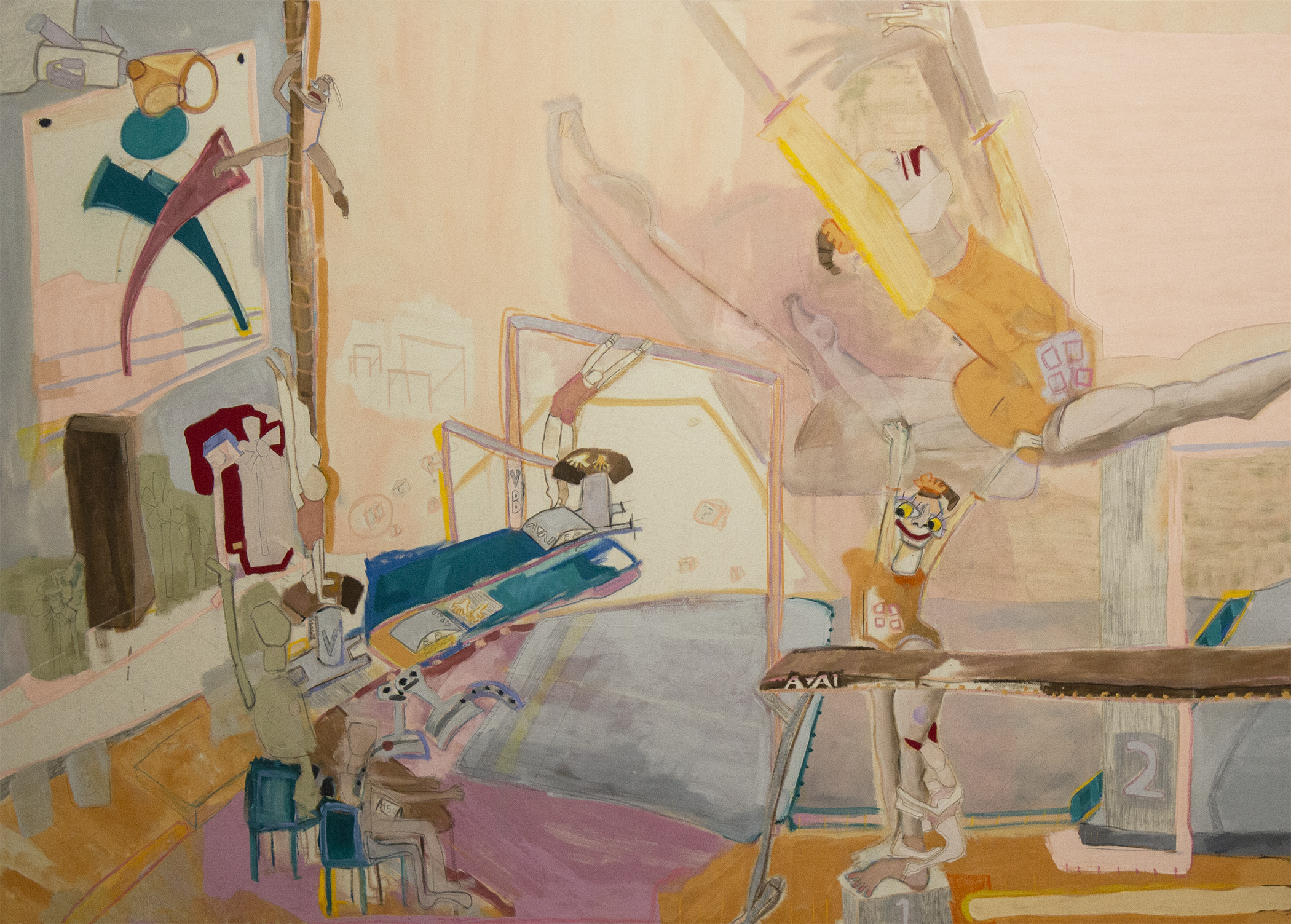 Together We Roar! Pt. 2 7’ x 5’ Panel 1