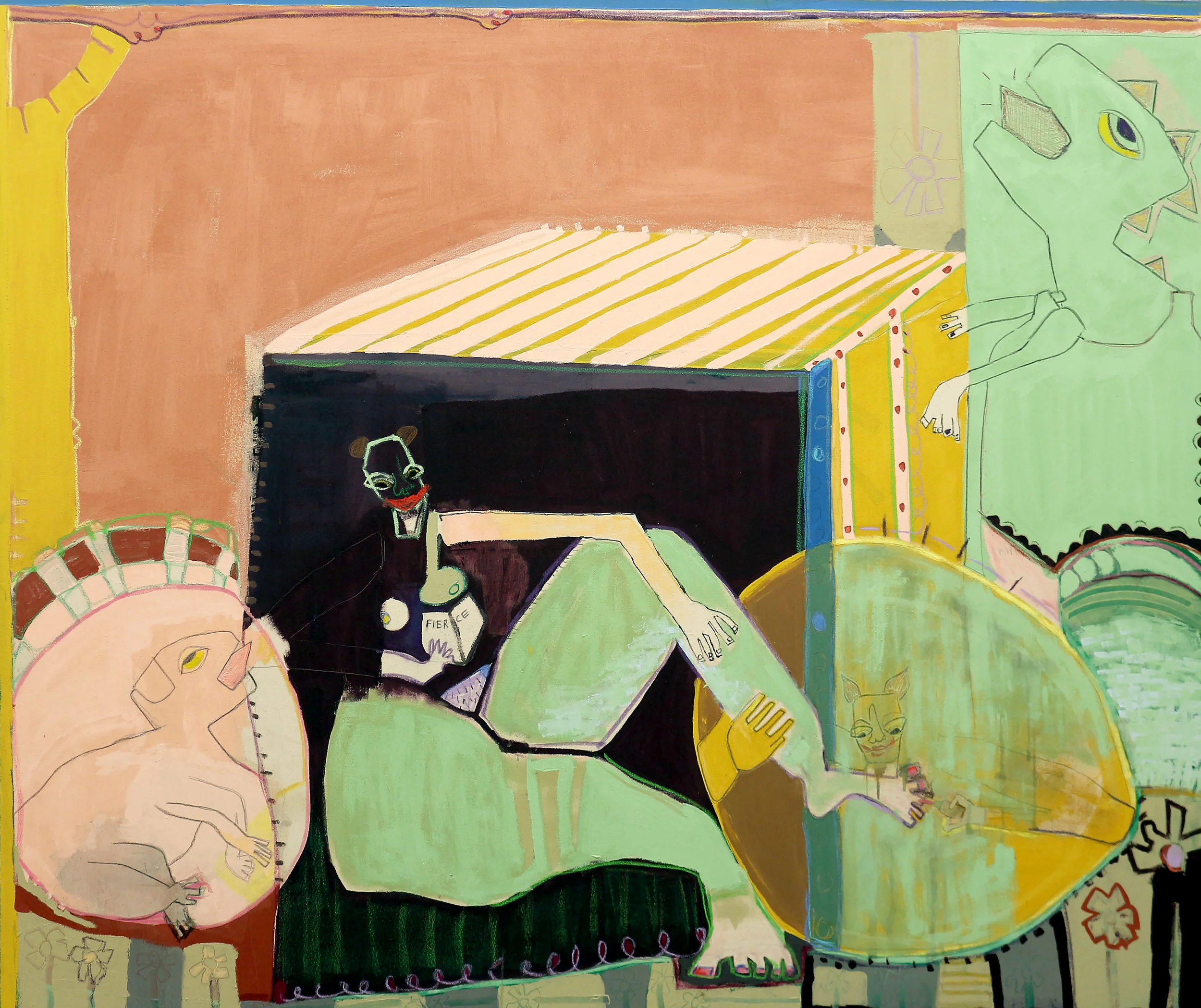 Fierce 6’ x 5’