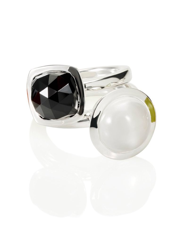 Black+Obsidian+Cushion+and+Moonstone+Stacking+Ring.jpg