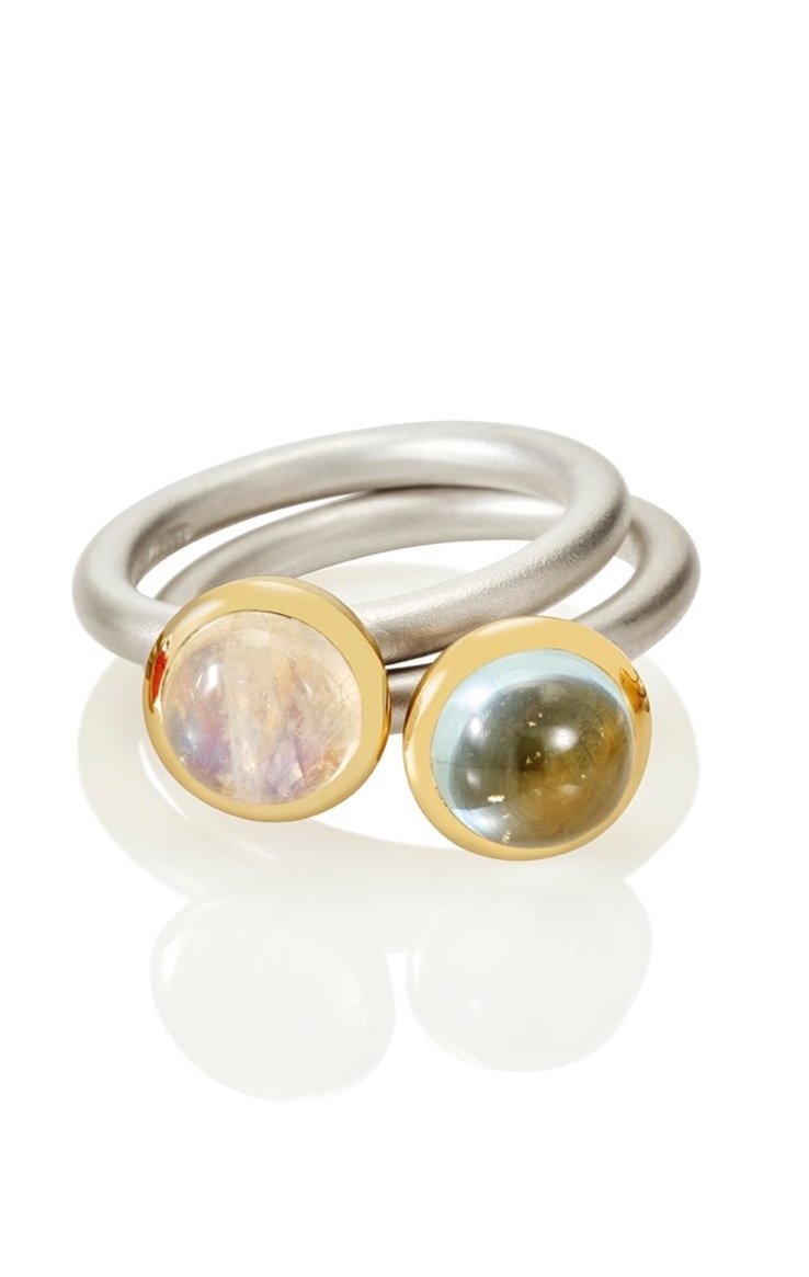 Les+Petites+Blue+Topaz+Cabochon+and+Rainbow+Moonstone+Stacking+Rings.jpg