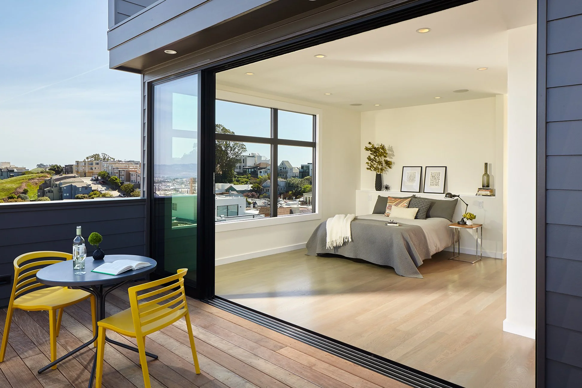 Master bedroom remodeled by Hive Builds general contractor San Francisco