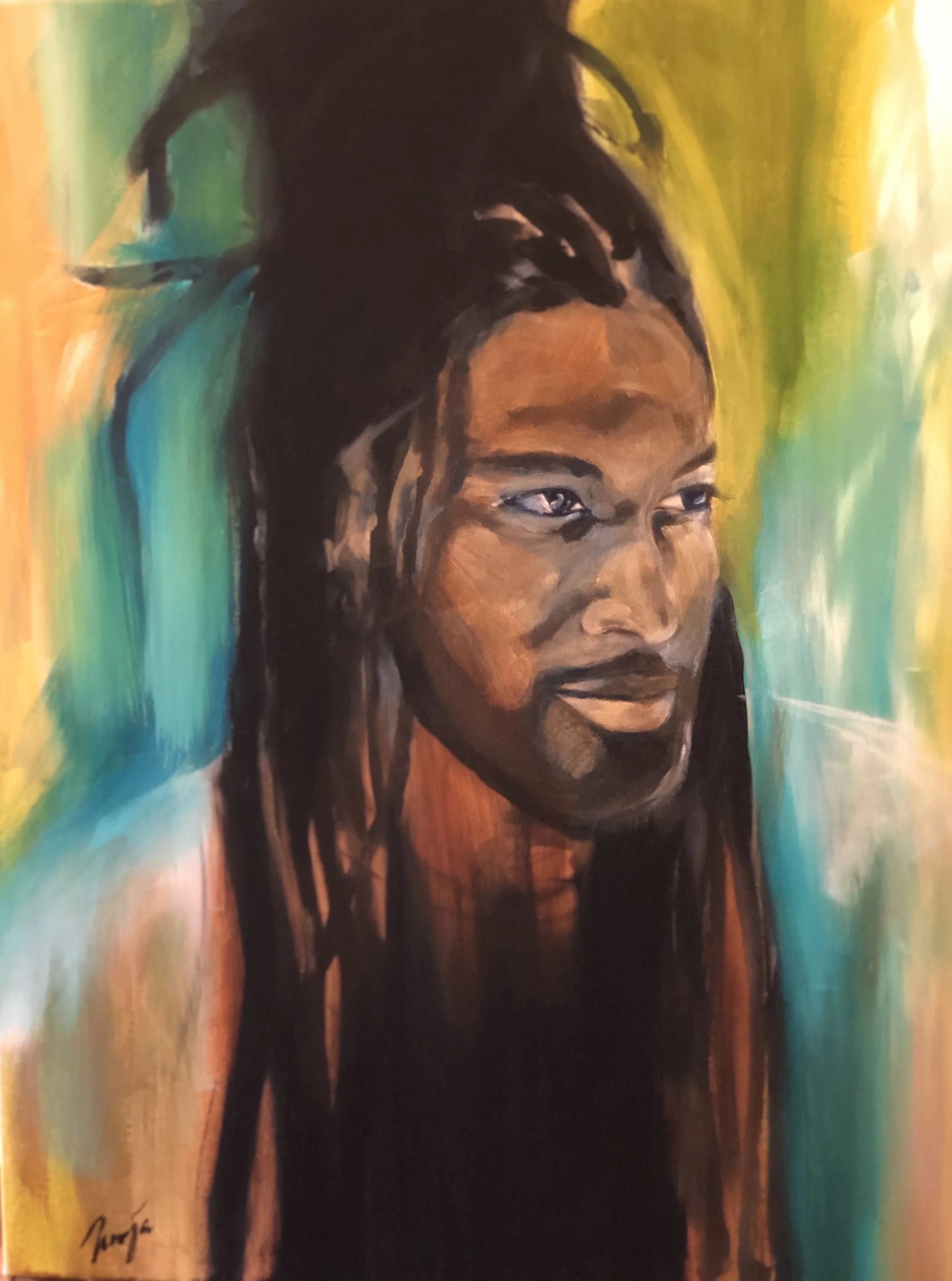 In the distant forrest