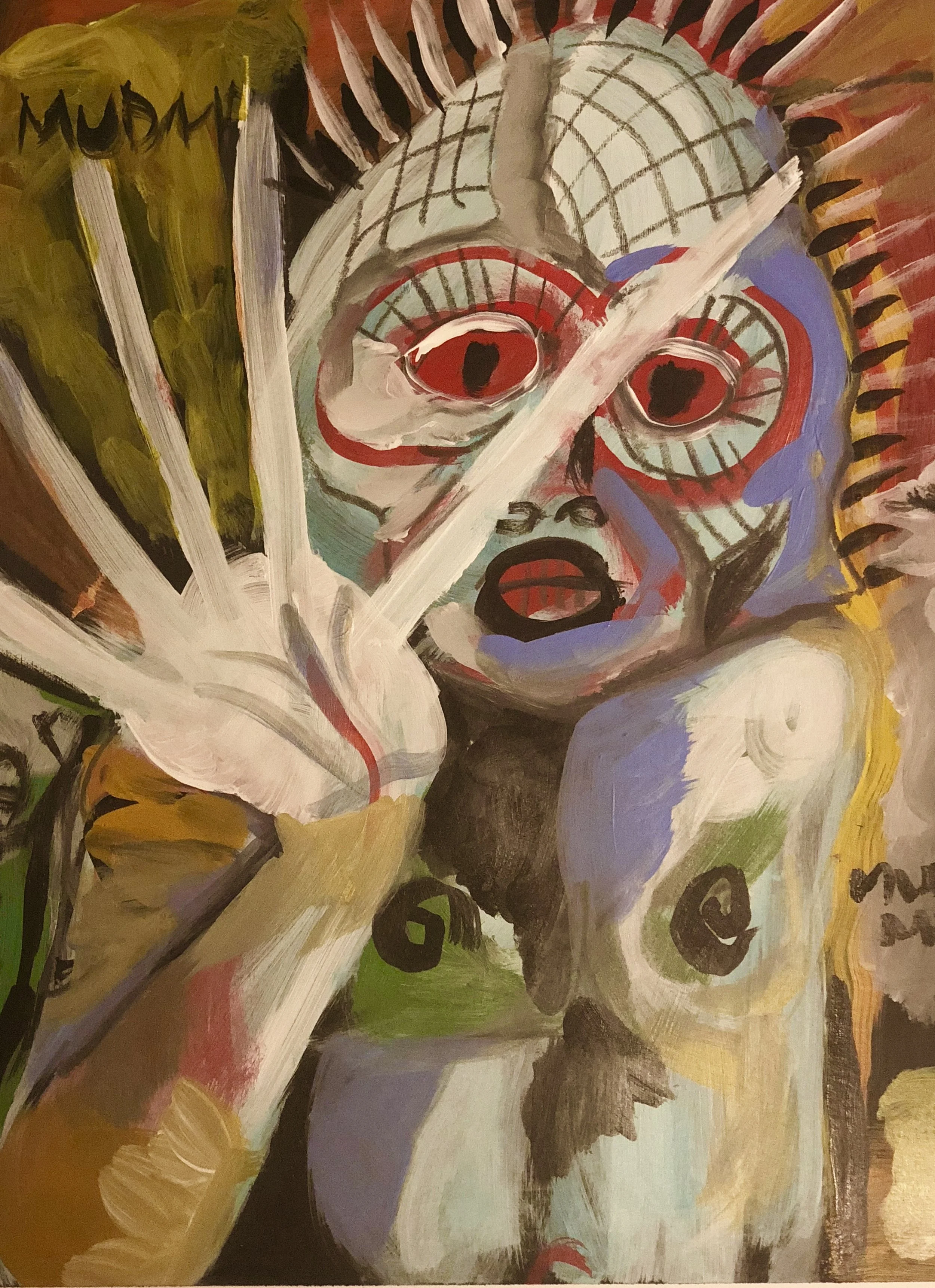 The Journey Behind My "Mudman" Artwork: A Personal Dive into the Heart of Papua New Guinea
