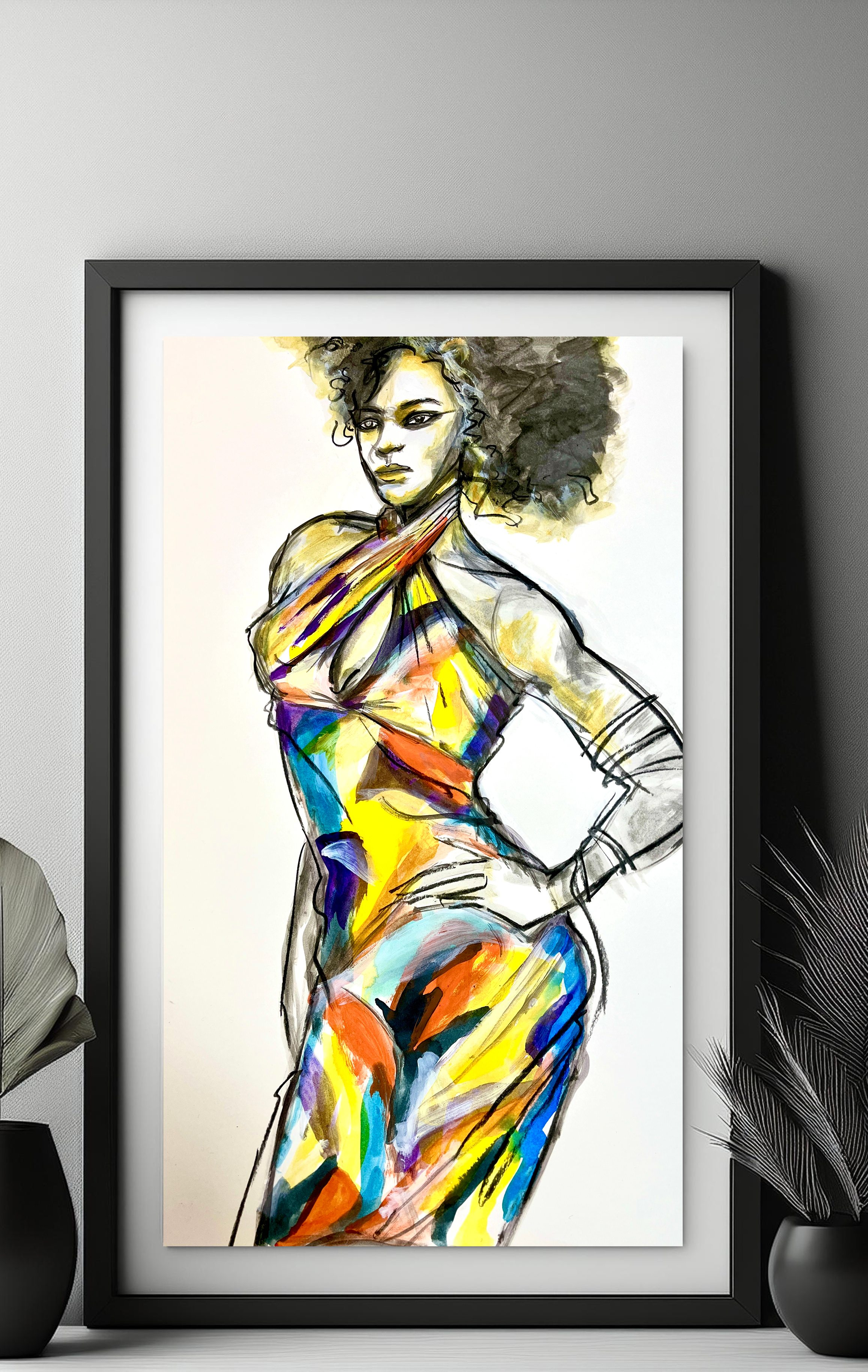 Fashion Illustration I Digital Art Print (Instant Download)