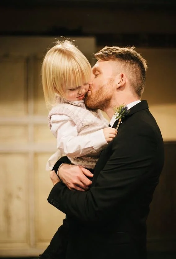 Thor at my brother's wedding in New York in December, when I first noticed the pain.