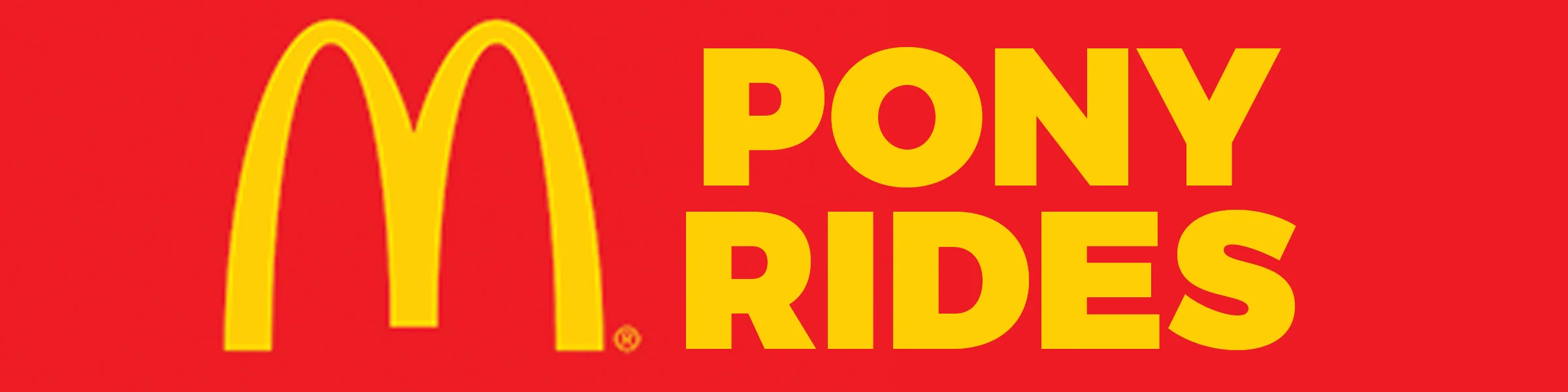 *NEW THIS YEAR!* Pony Rides! $3 Per Child, or 2 Children for $5