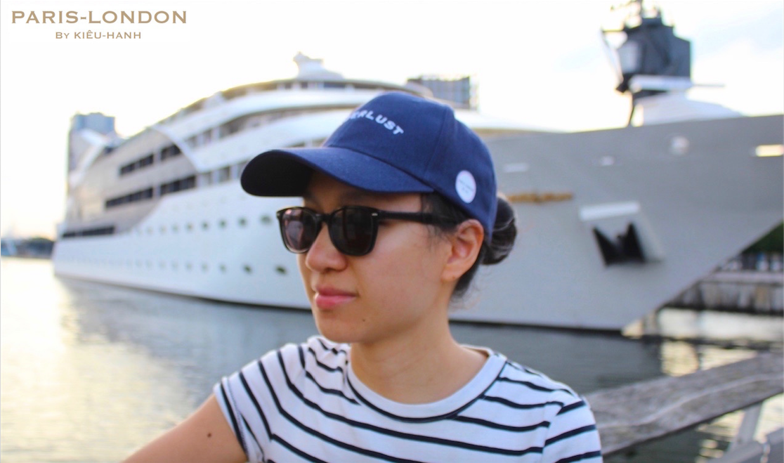Cap Colour: French Navy. Wanderlust Style: White Embroidery.
