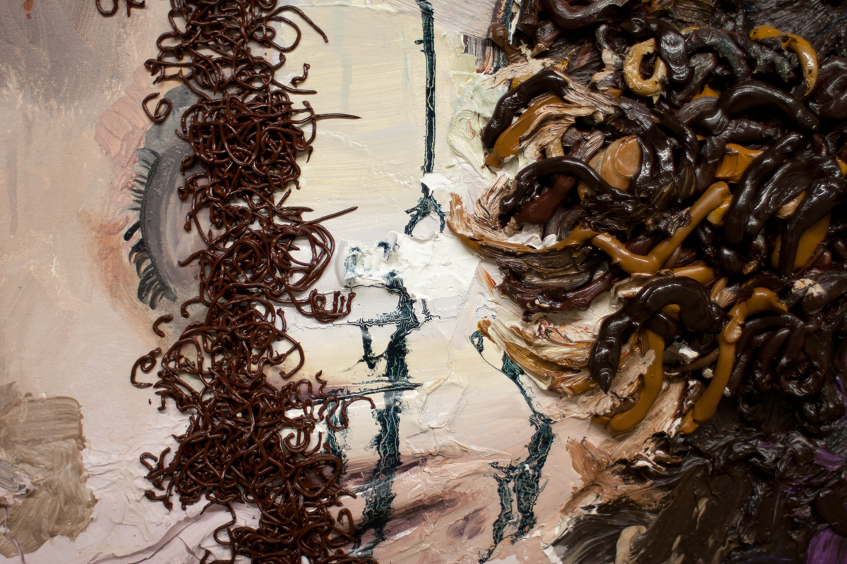 Portrait Of A Young Man With Pubic Unibrow (detail)