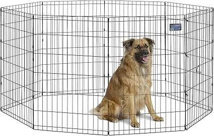 MidWest Homes for Pets Folding Metal Dog Exercise Pen