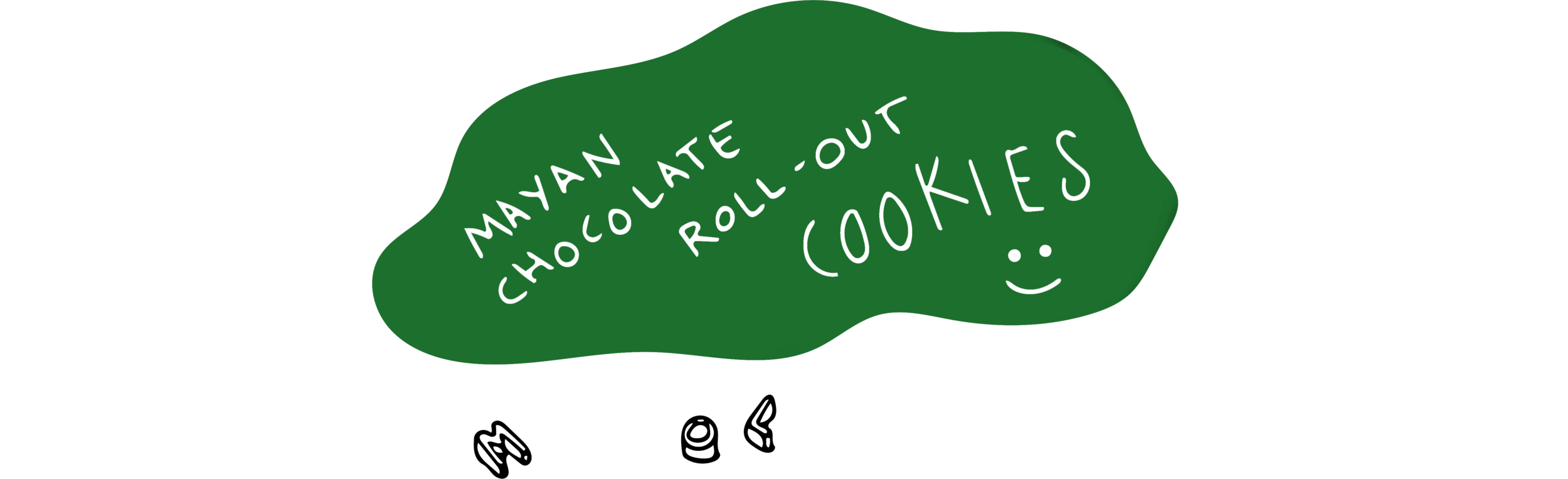 mayan chocolate roll-out cookies
