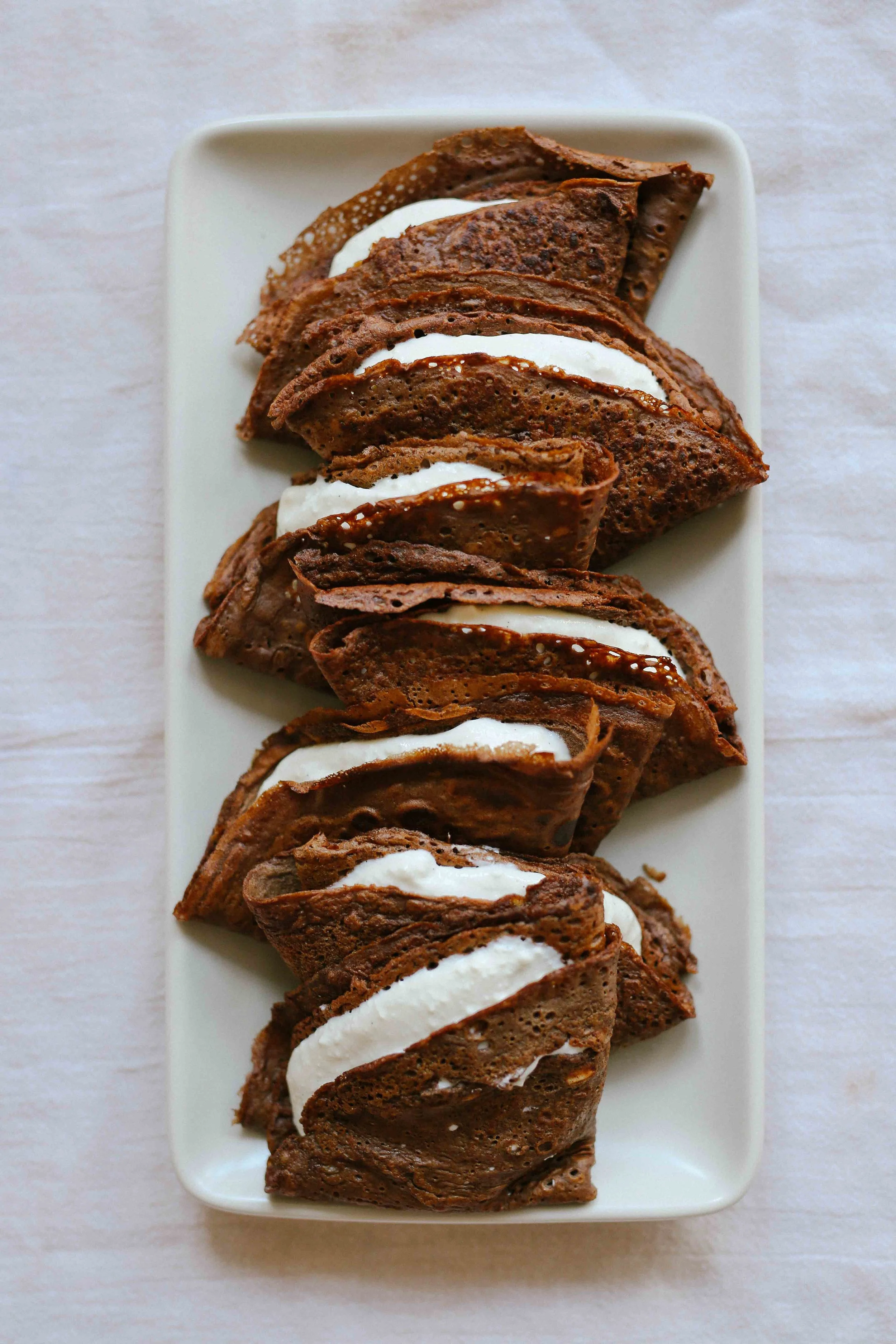 chocolate stout crepes