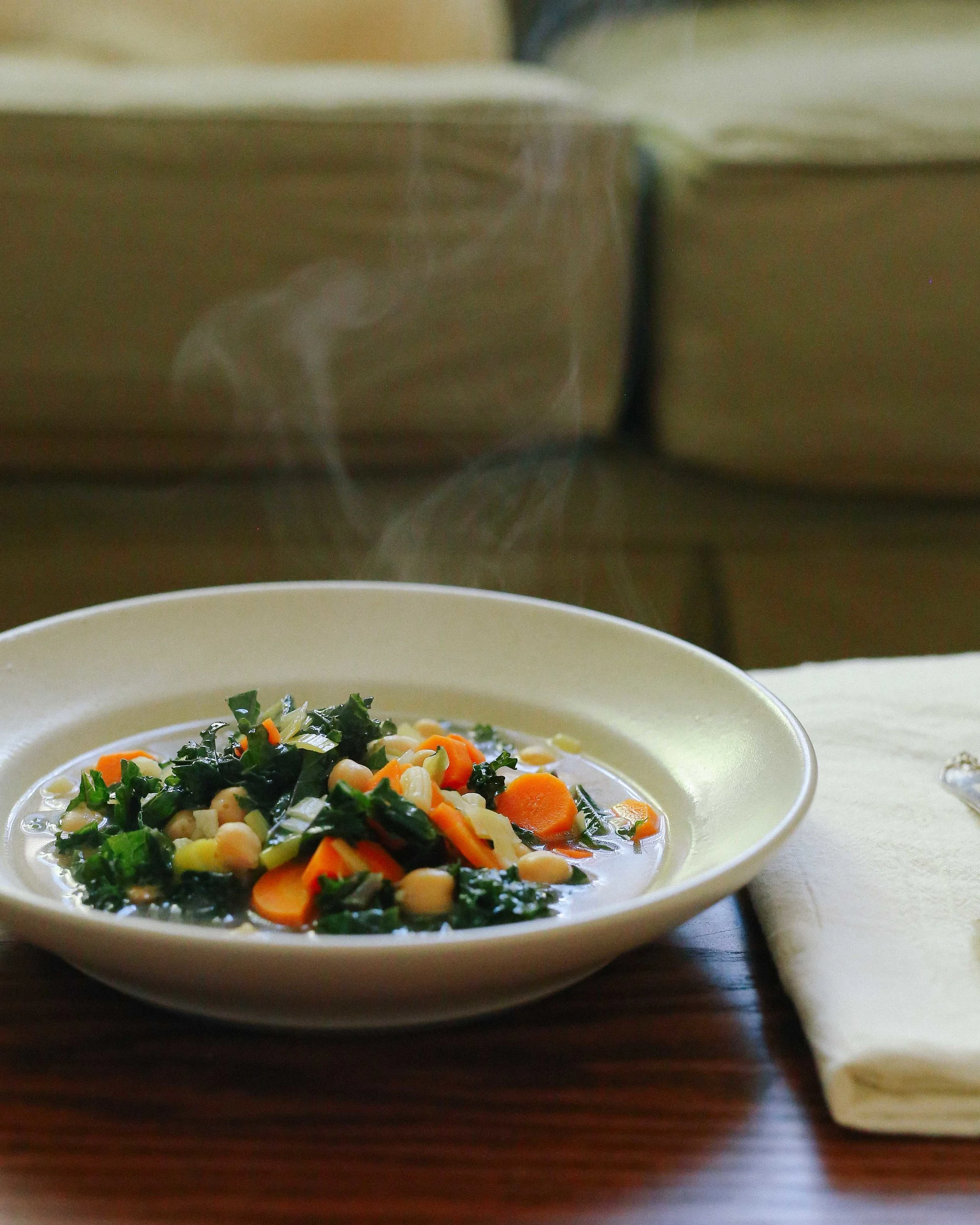 fridge clean-out minestrone | field + forest