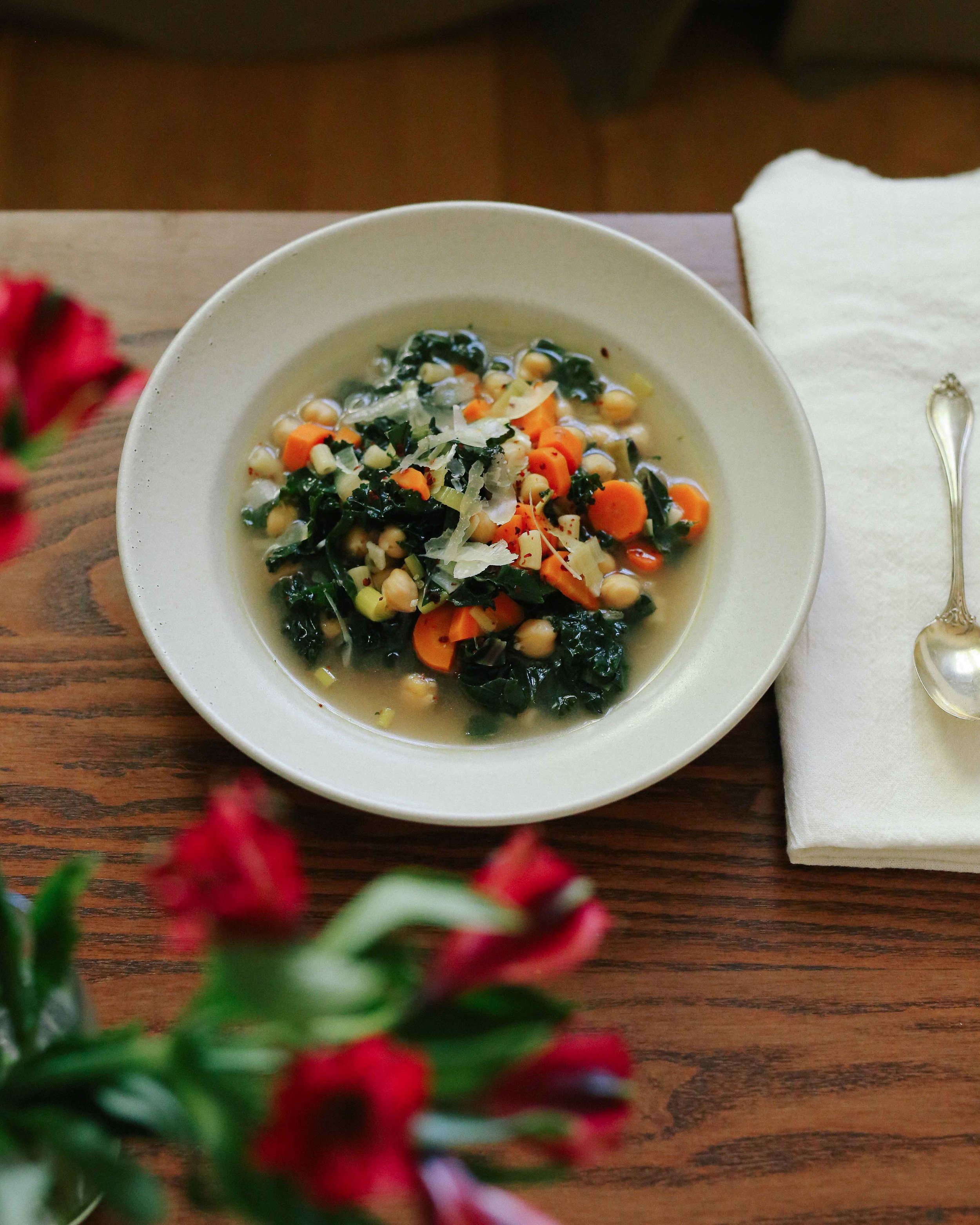 fridge clean-out minestrone | field + forest