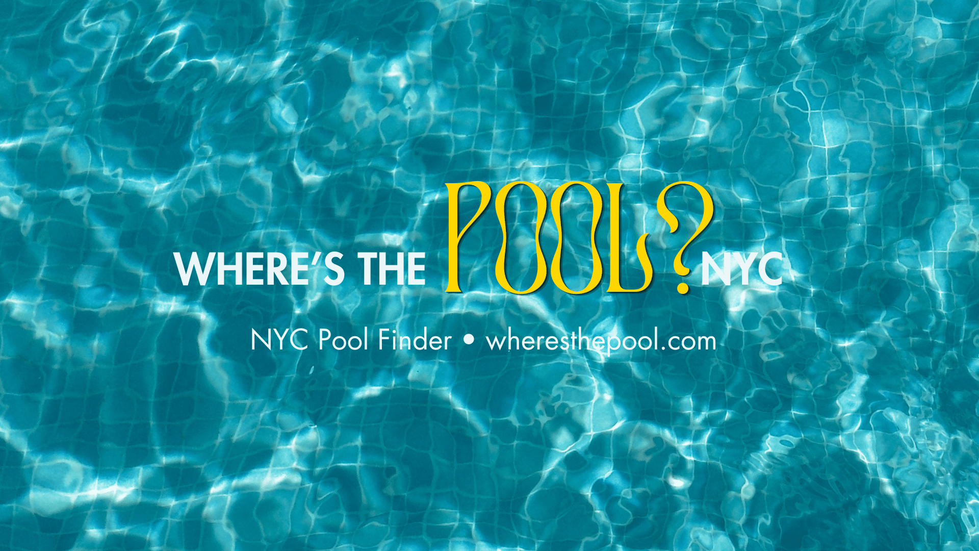 NYC Public Pool Finder (Personal)