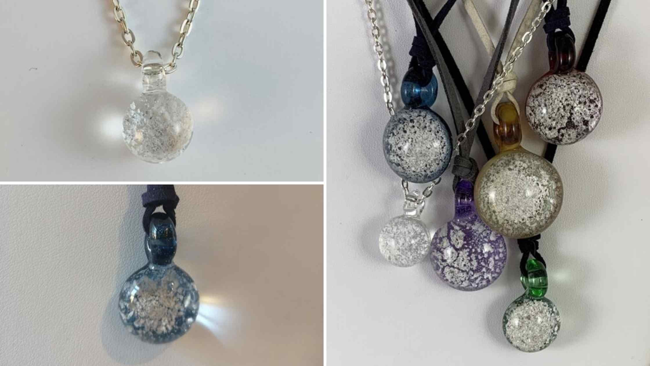 Ashes and Hair into Jewellery SA - Cremation Jewellery