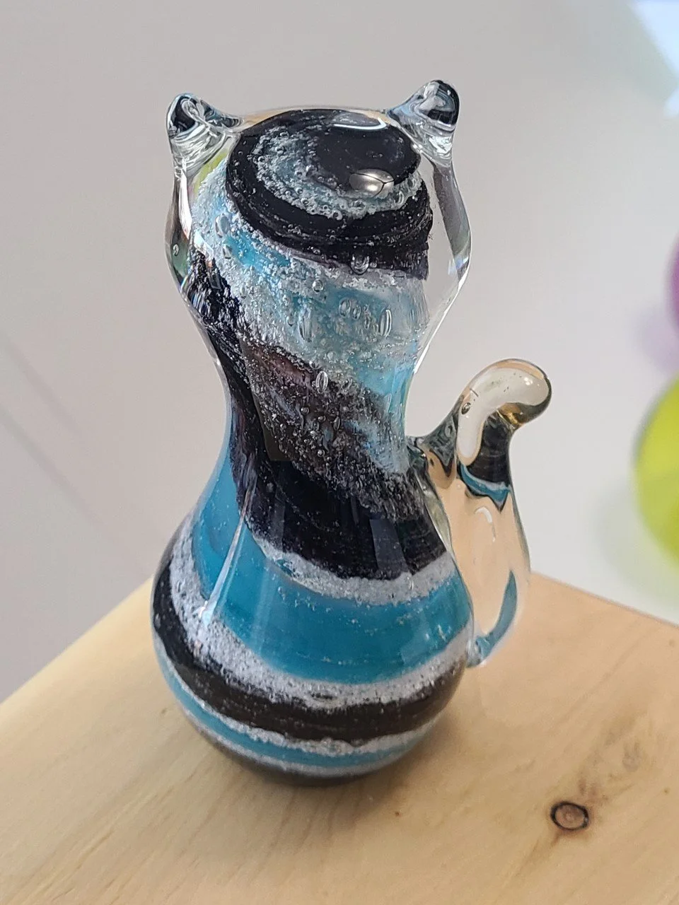 Cat Memorial Glass Keepsake