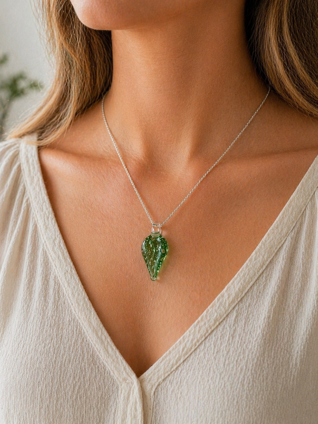 Memorial Jewelry-Eternity Petal Keepsake