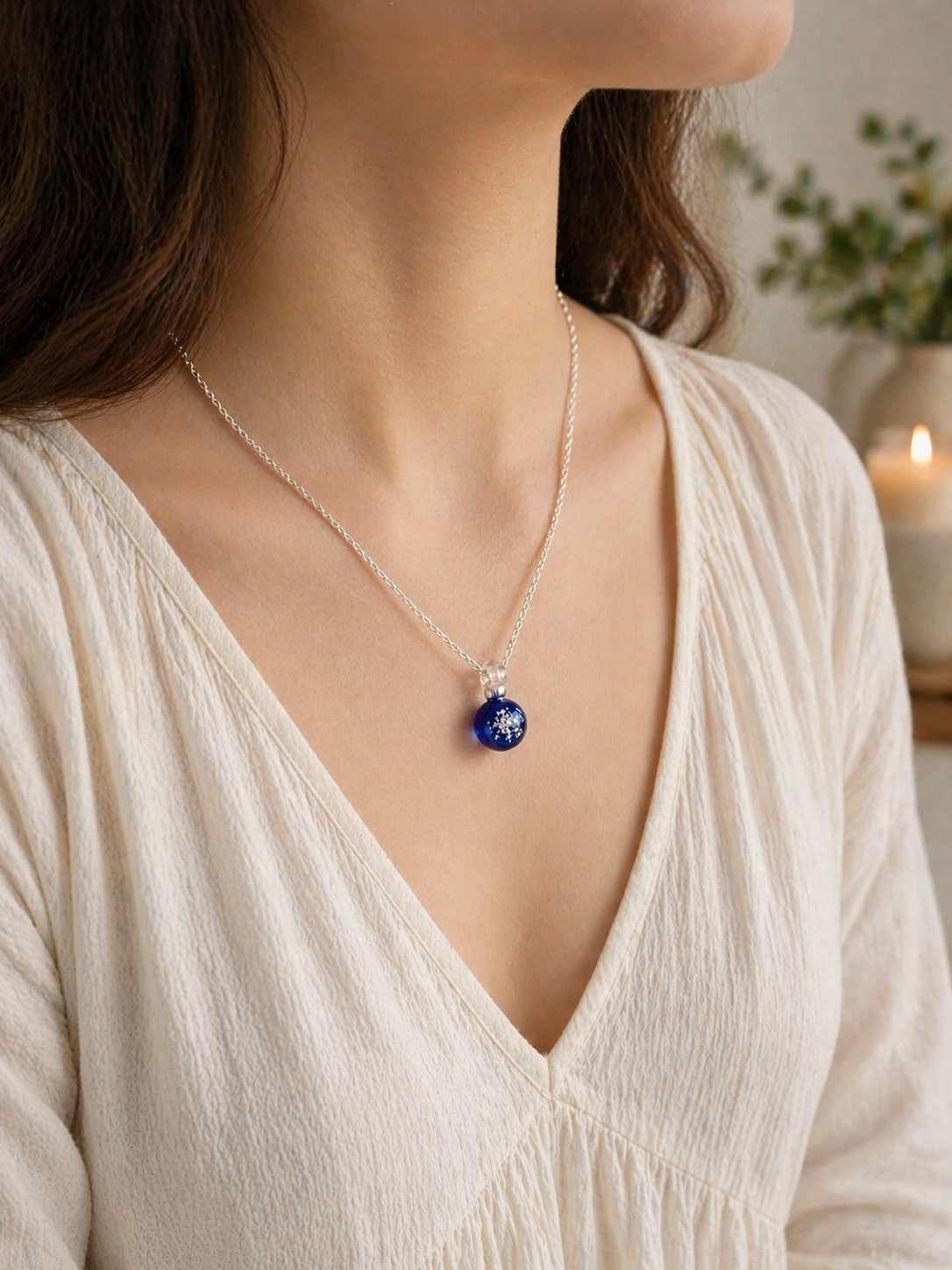 Memorial Jewelry- Eternity Sphere keepsake