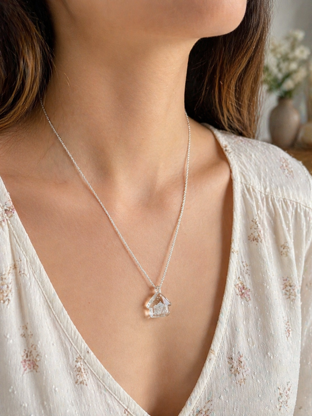 Memorial Jewelry- Eternity House Keepsake