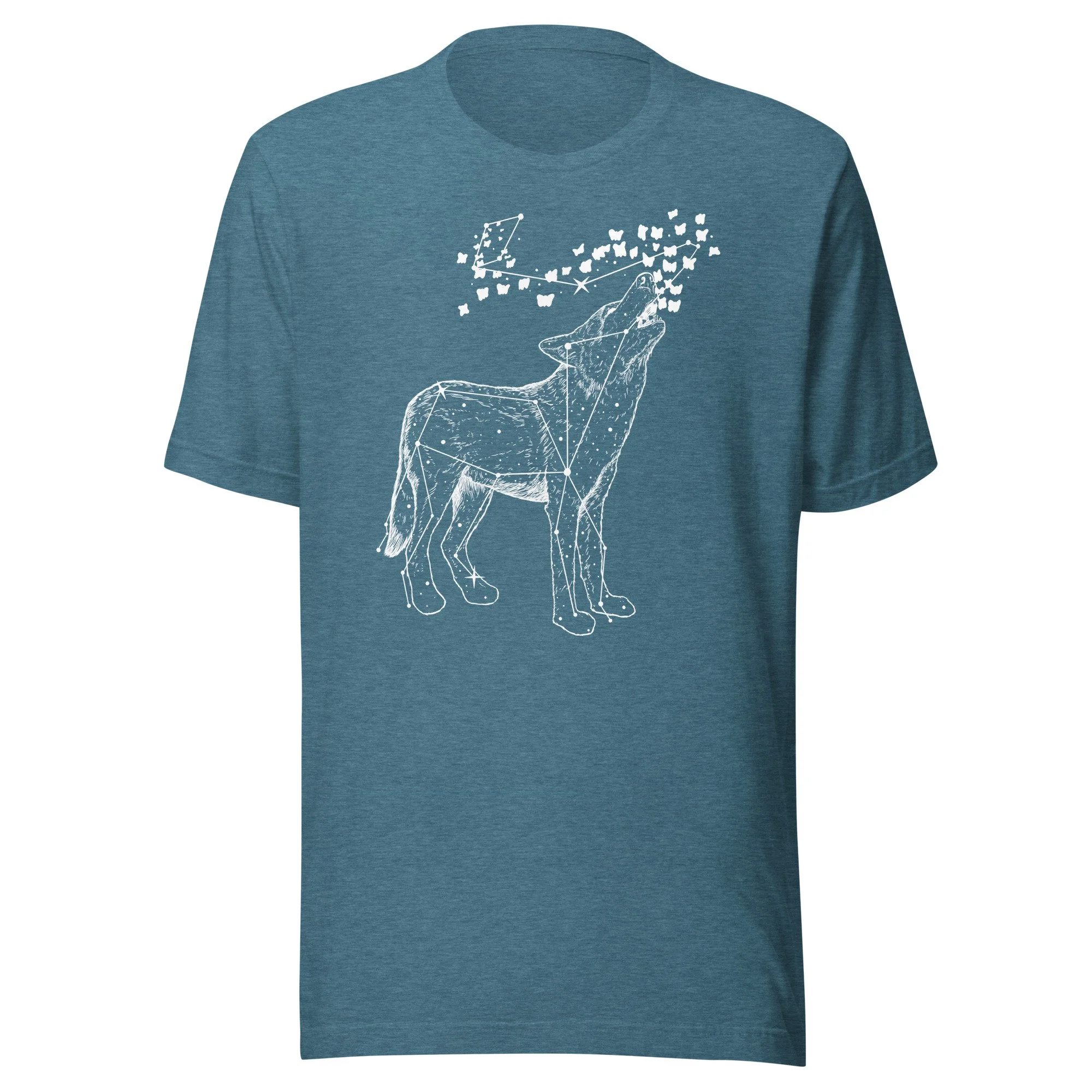 WOLF HOWL HARMONY ロンT Howling Wolf Constellation' Unisex t-shirt — Jason Limberg