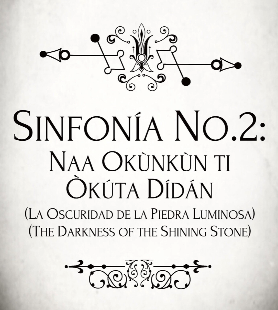 World Premiere of Symphony No.2