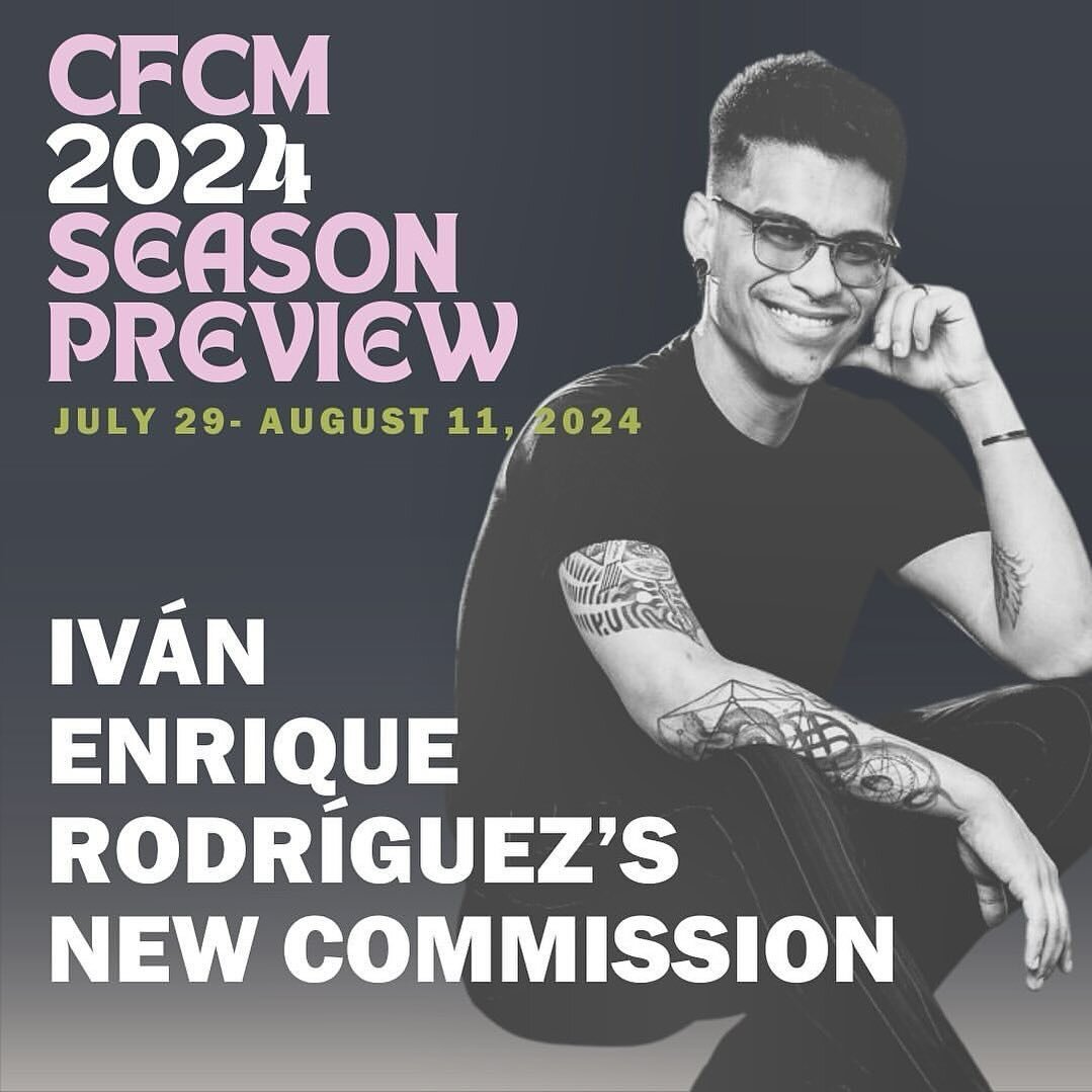@cabrillofestival 🎼2024 SEASON PREVIEW🎼: A new work by Iv&aacute;n Enrique Rodr&iacute;guez

Puerto Rican composer Iv&aacute;n Rodr&iacute;guez made his Festival debut in 2022 with the West Coast premiere of a moving and insightful work titled, &ls