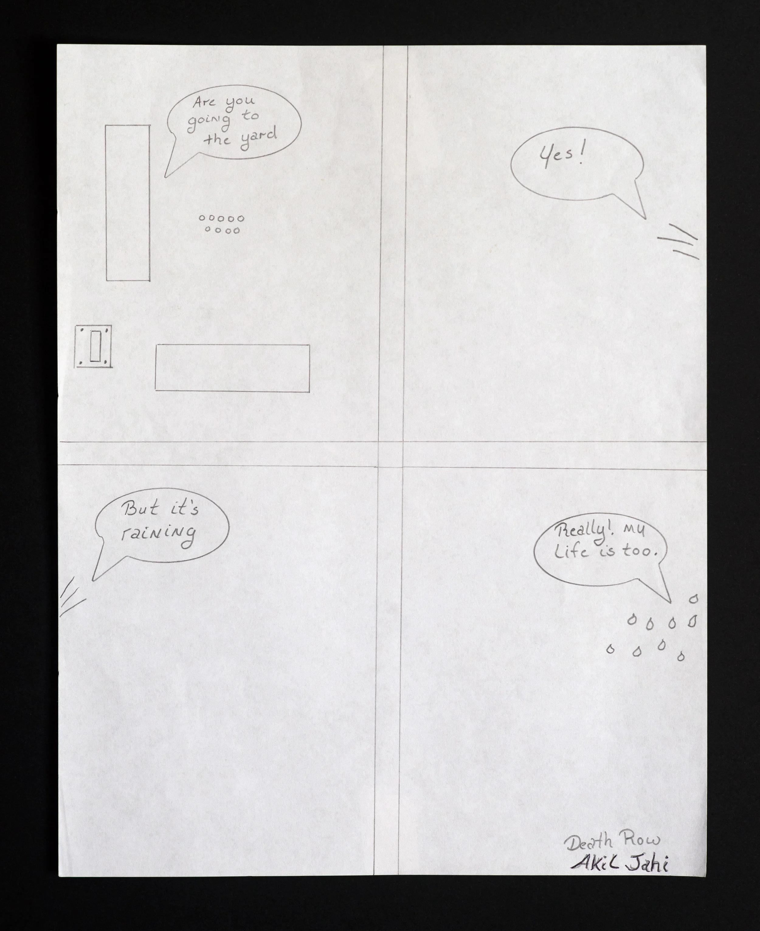 Akil Jahi — Windows on Death Row
