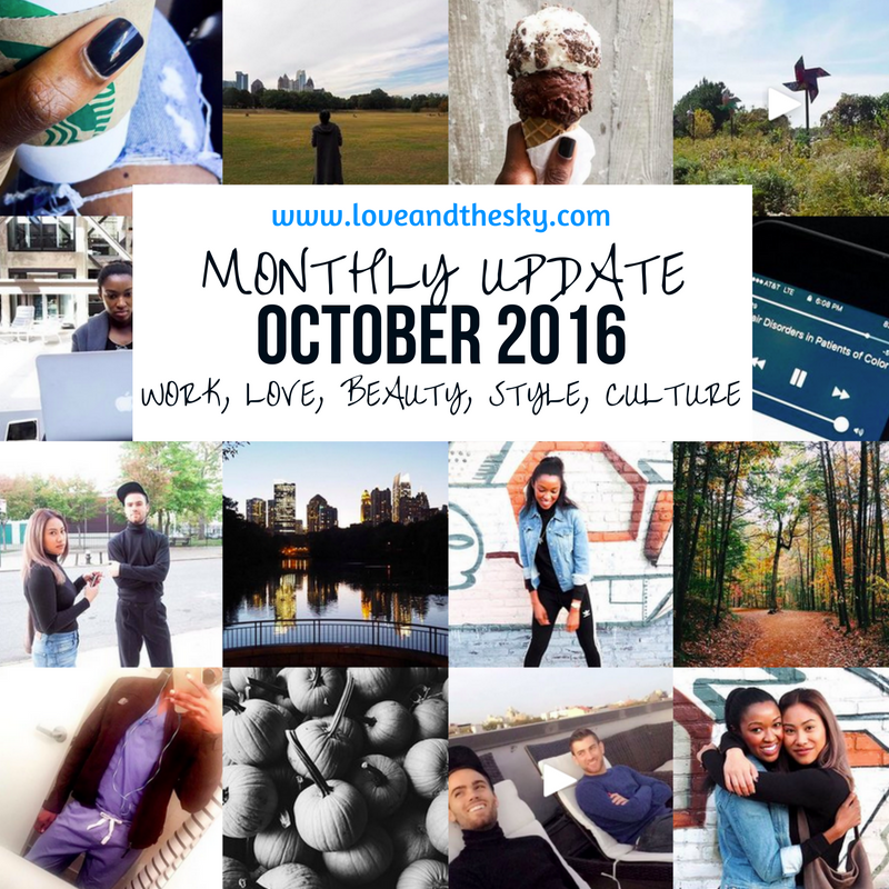 Love and the Sky monthly update by Elyse Love, MD - October 2016 - work, love, beauty, style, culture - Gilmore girls, frye hiking boots, my white boyfriend, my experience with drybar, Nordstrom, winter, canada goose, woolrich, macbook pro, apple keynote address 2016, windows desktop, hands on a hard body, halle berry