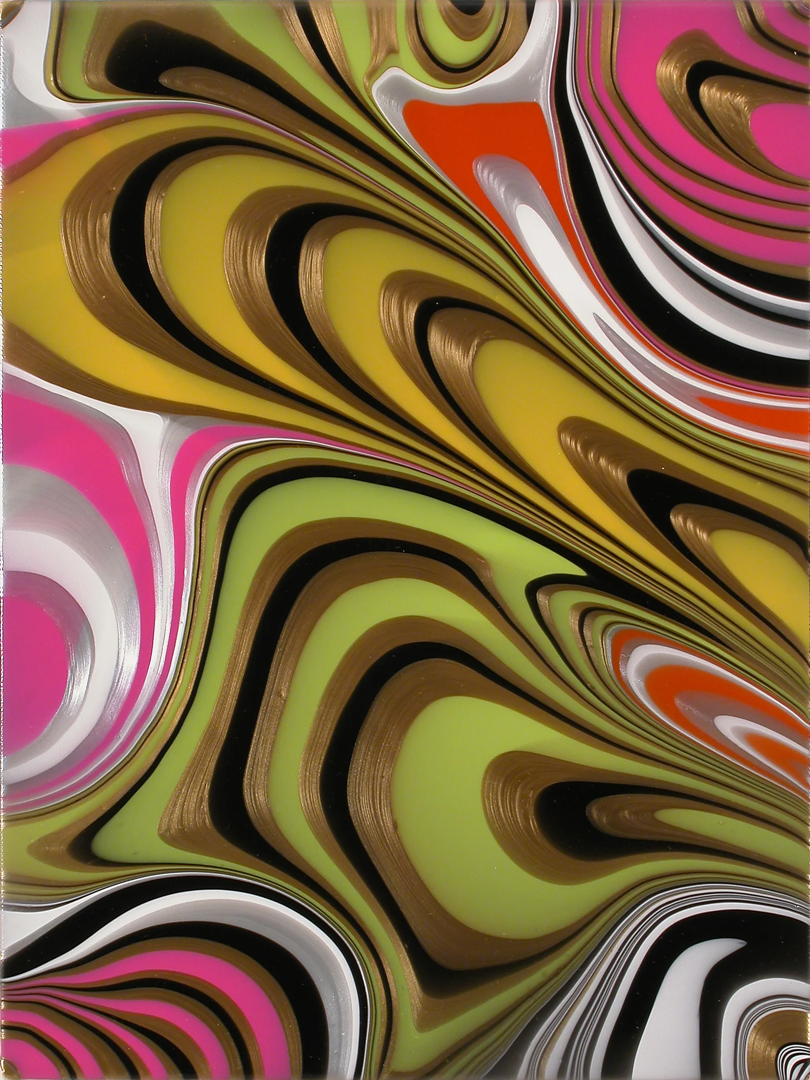   Sarabande , Acrylic polymer emulsion on canvas on panel, 16 x 12 in.&nbsp;  Contact Gallery for Price 