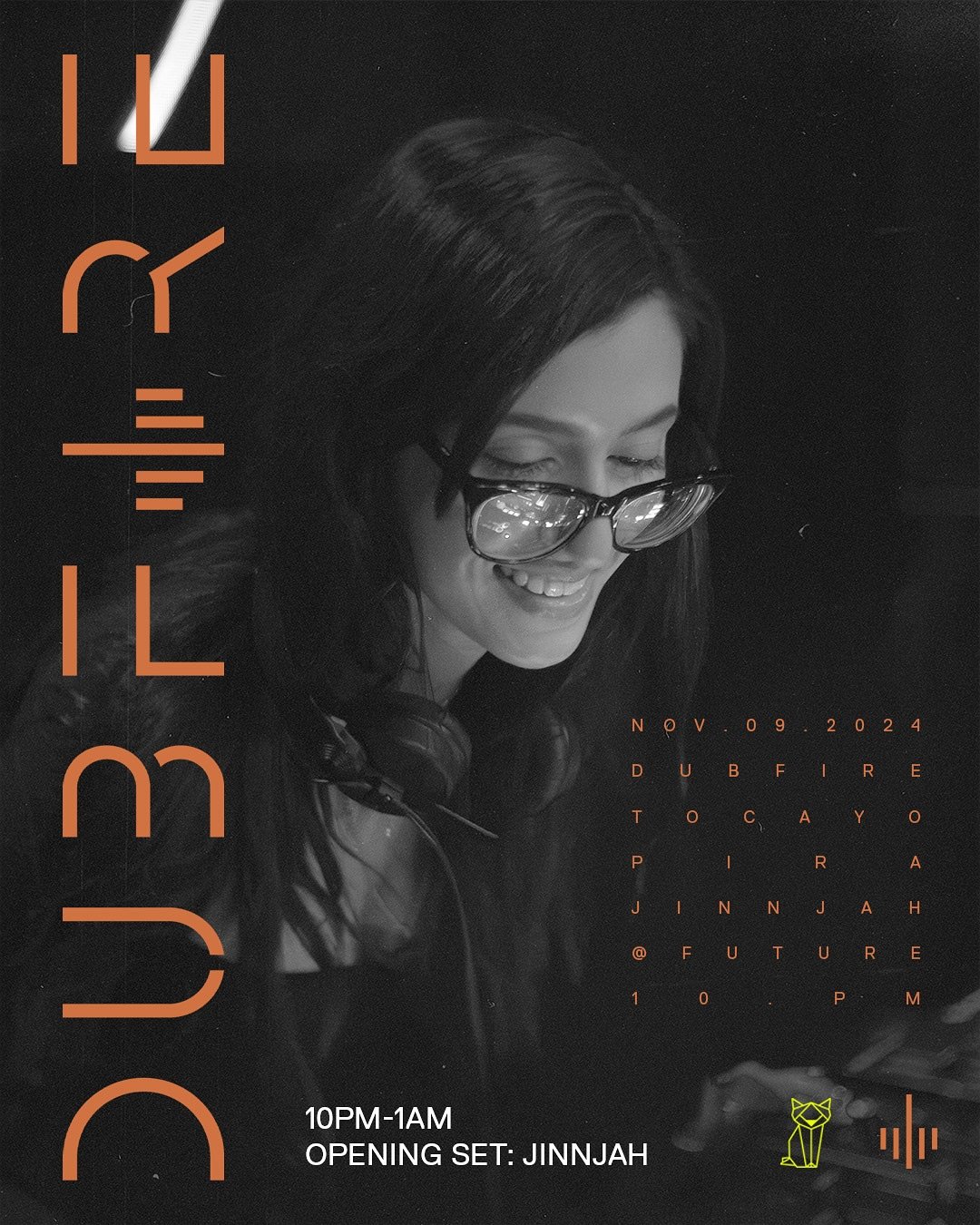 The times are set. Come early, stay late. 
The real ones dance till dawn. 

Opening set: @jinnjah.tunes 
Headliner: @dubfire 
Closing set: @tocayodj b2b @atl_pira 

&gt;&gt; ticket link in bio (save money on fees by DM us direct)
