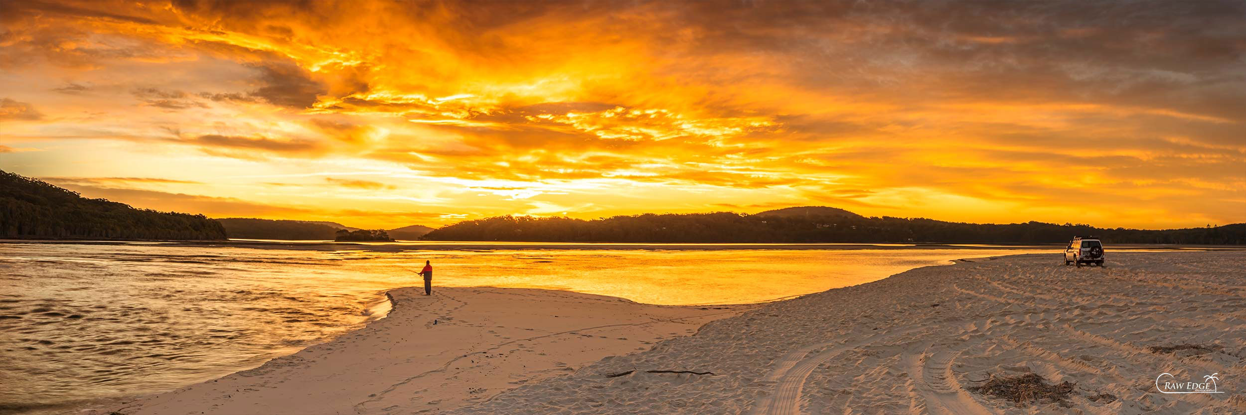 Fishing Smiths Lake NSW by Raw Edge Photography