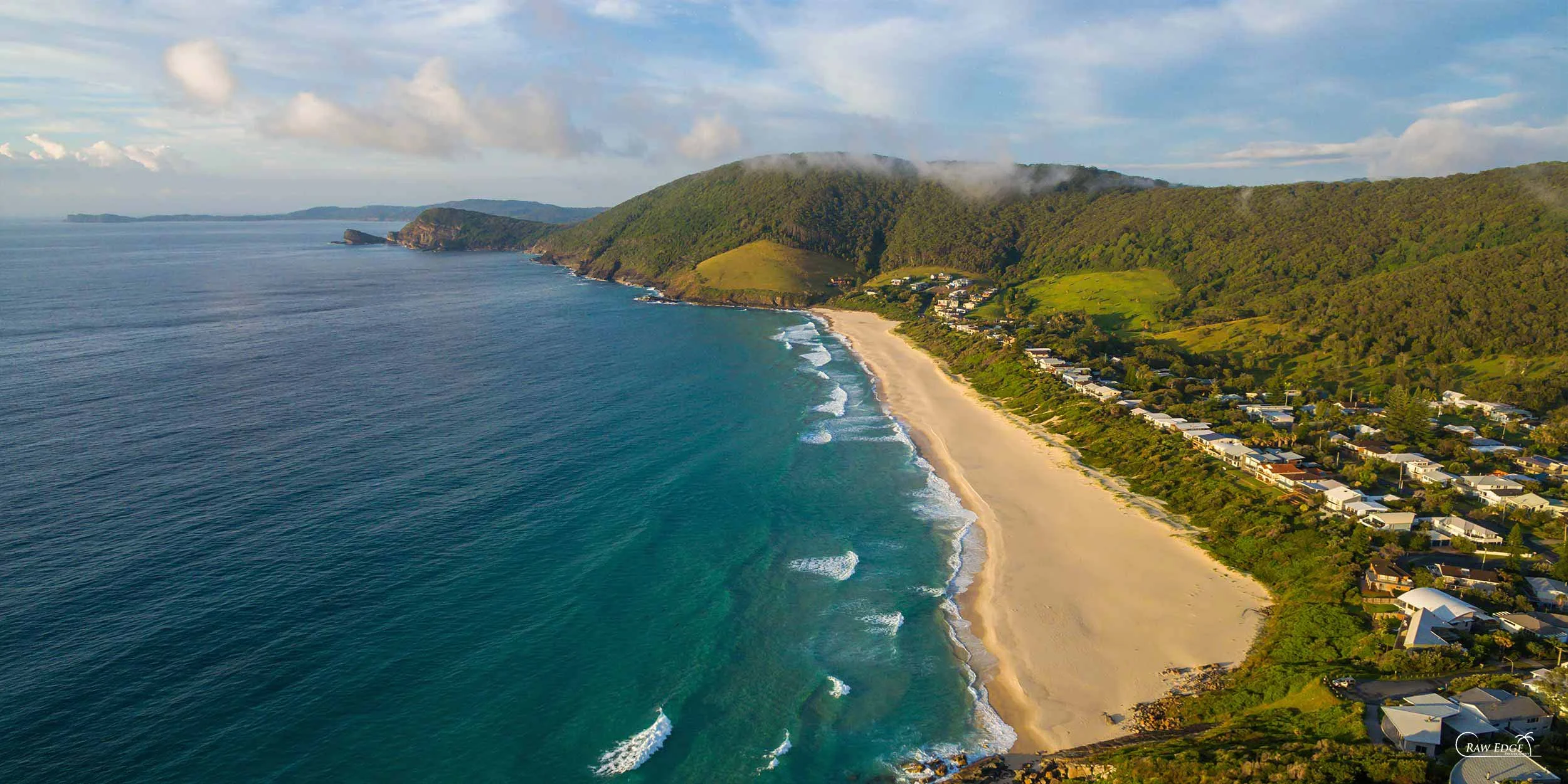 Blueys Beach looking towards Seal Rocks Mid North Coast NSW