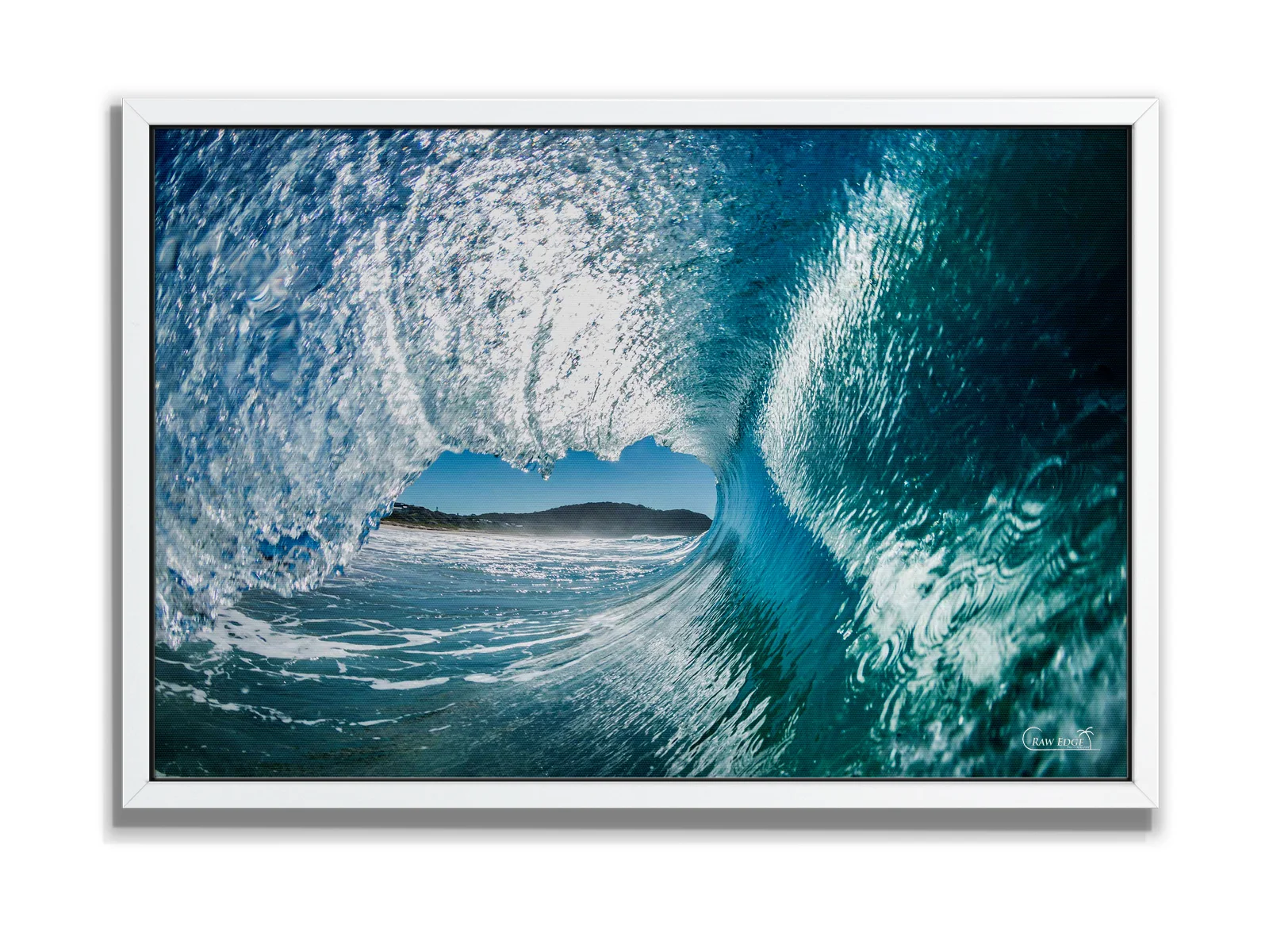 Canvas Box Mount - White