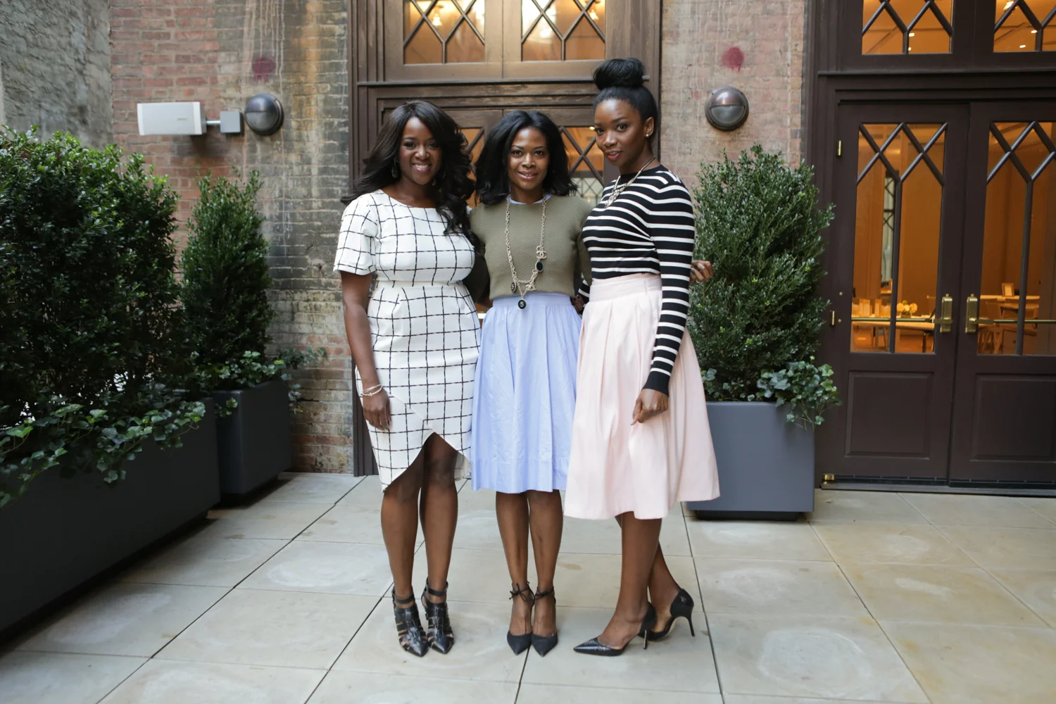 L-R: Danielle Gray, Felicia Walker Benson and Christene Carr