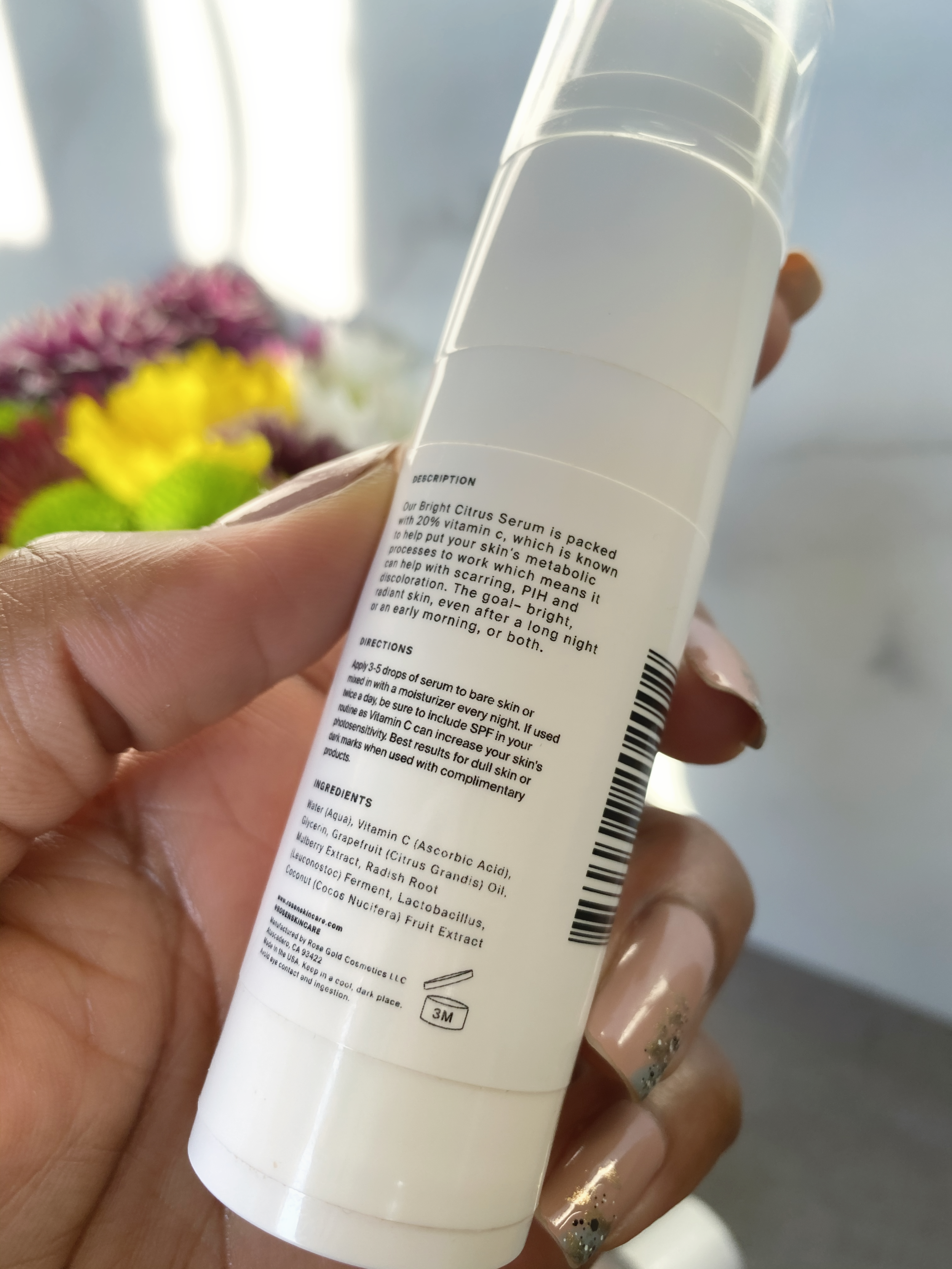 rosen bright citrus serum