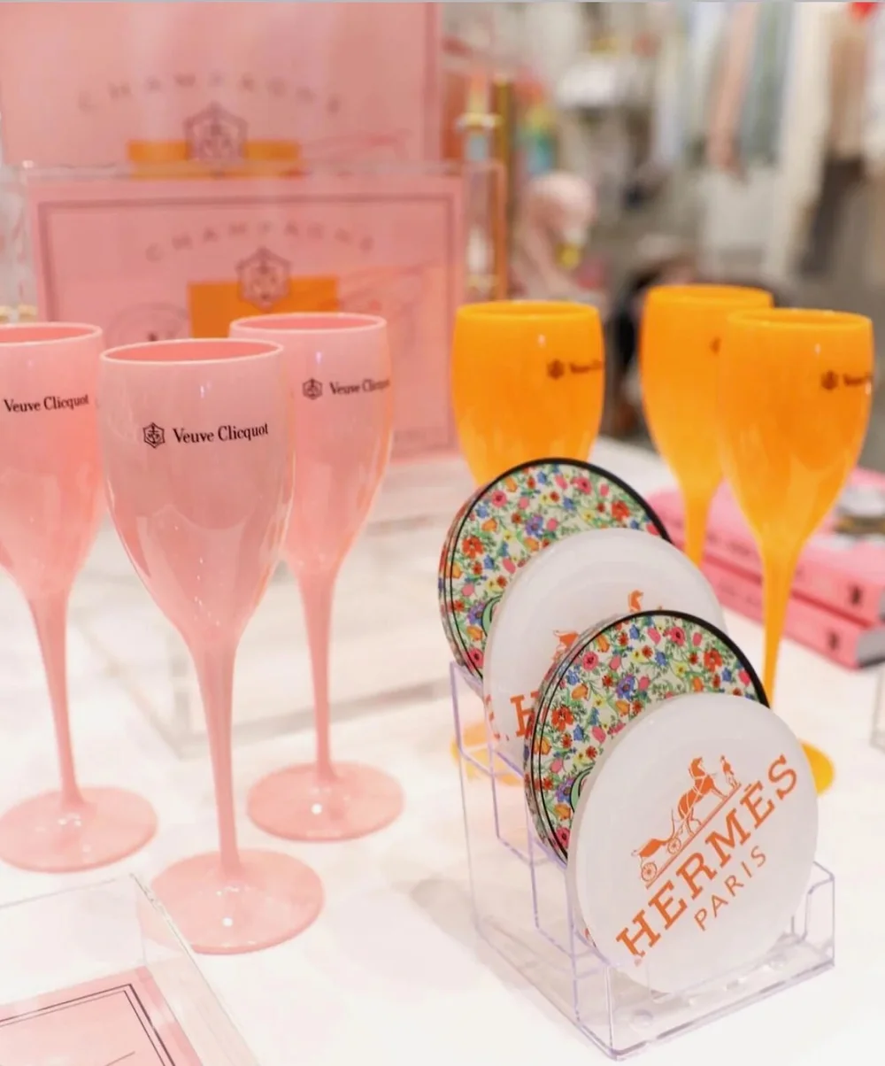 Veuve clicquot clearance plastic flutes