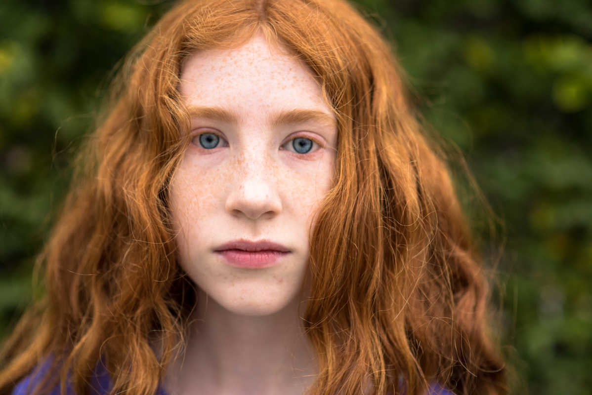 Red headed teen- Pensacola Child Photographer