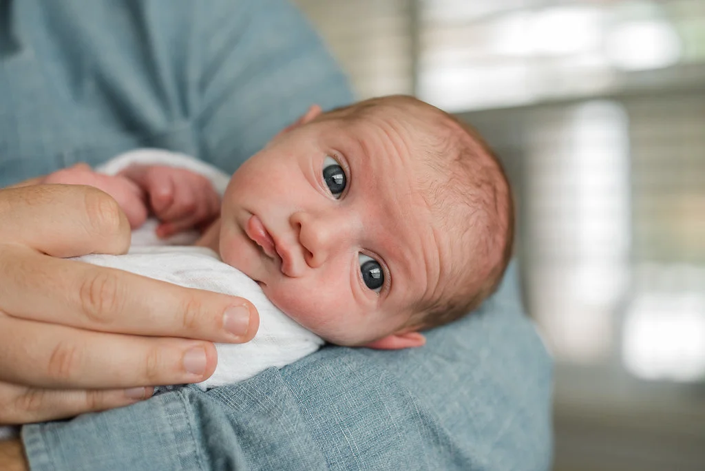 newborn looking-pensacola newborn photographer