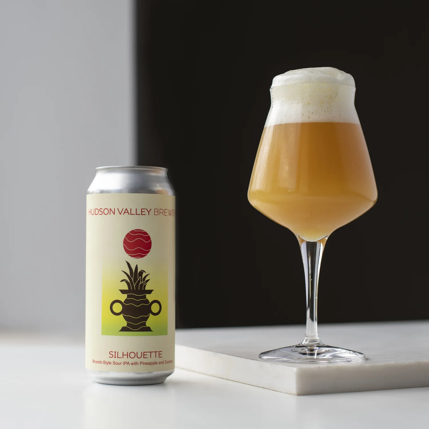 Pina Colada Silhouette by Hudson Valley Brewery