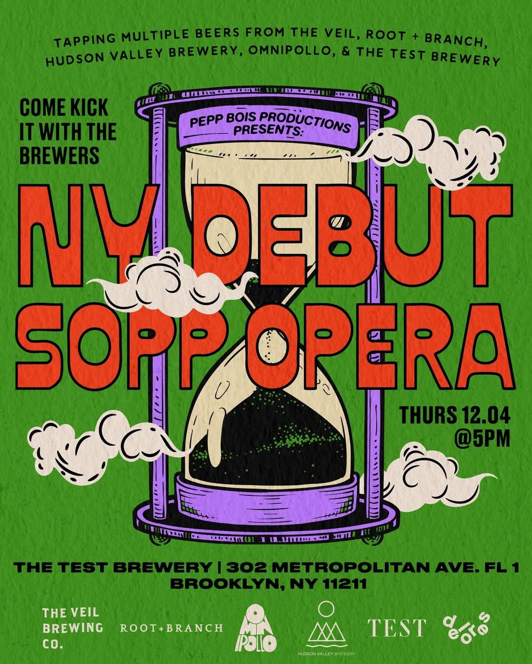 Sopp Opera Debut @ Test Brewery