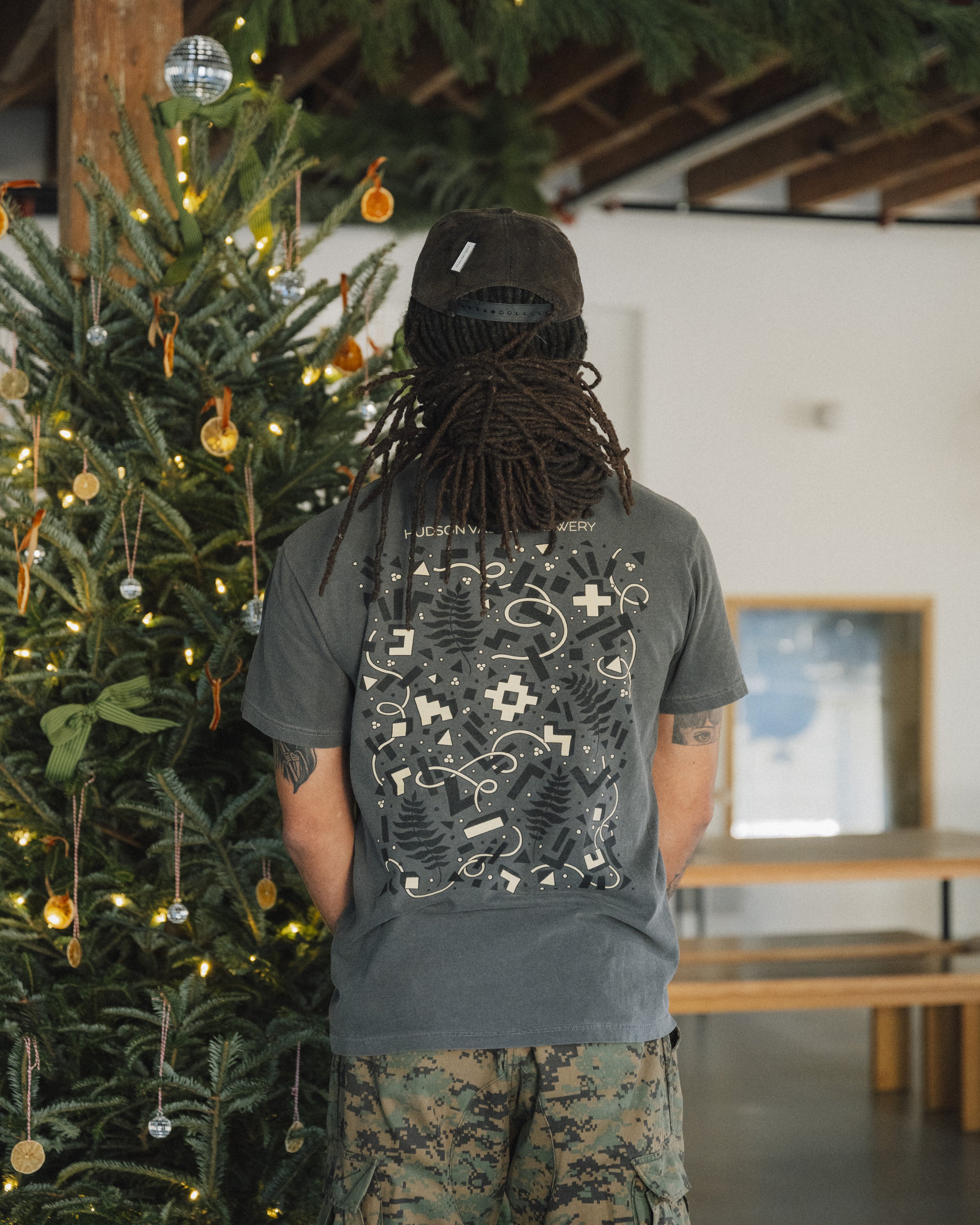 Gray Make Believe Shapes T-Shirt