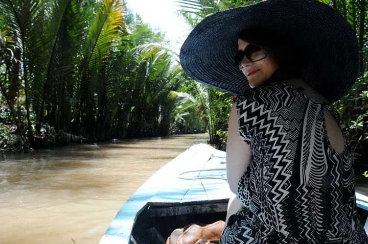 Cruising along the Mekong Delta, Vietnam